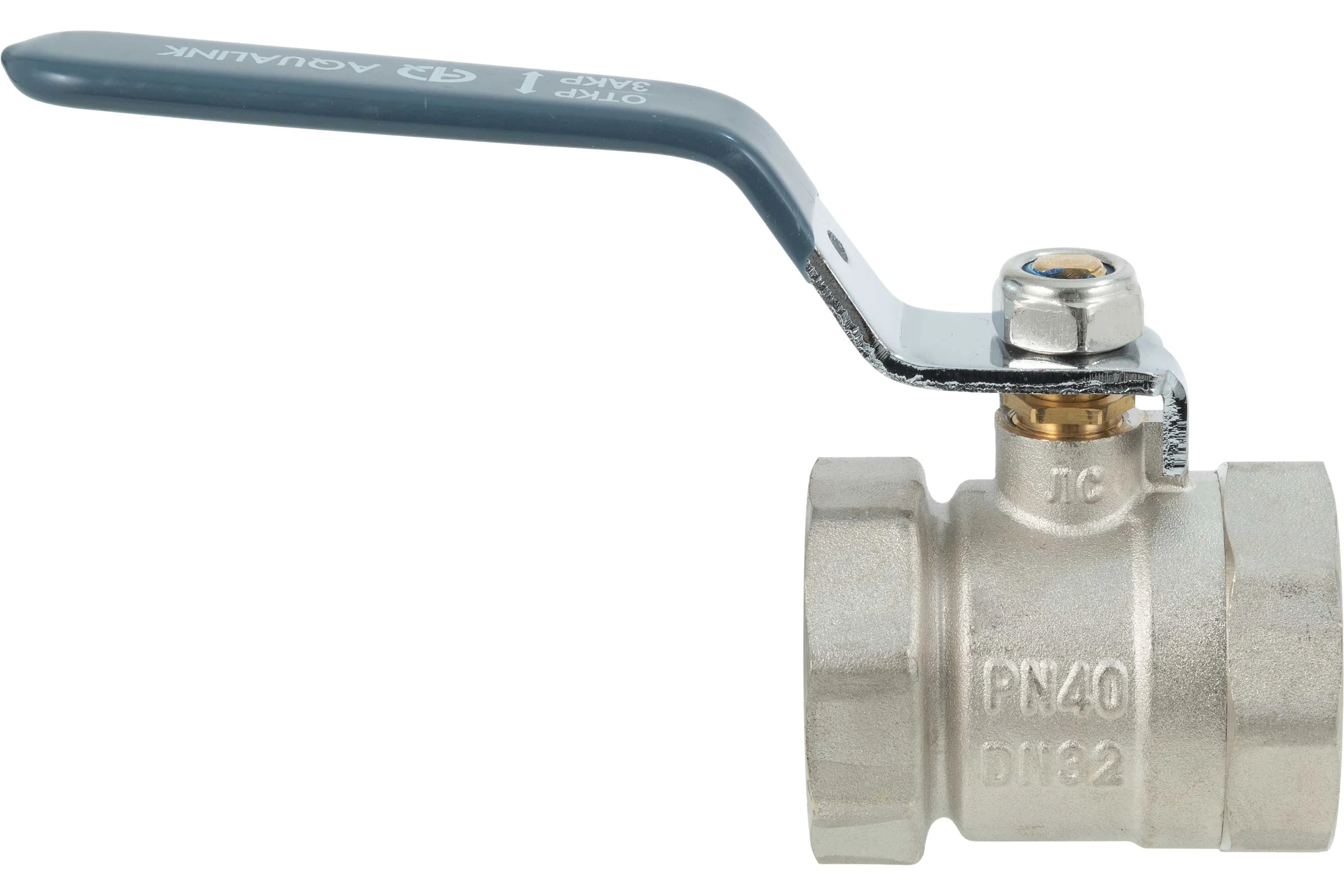 Шаровой кран AQUALINK вн-вн 1 1/4 ручка 01146