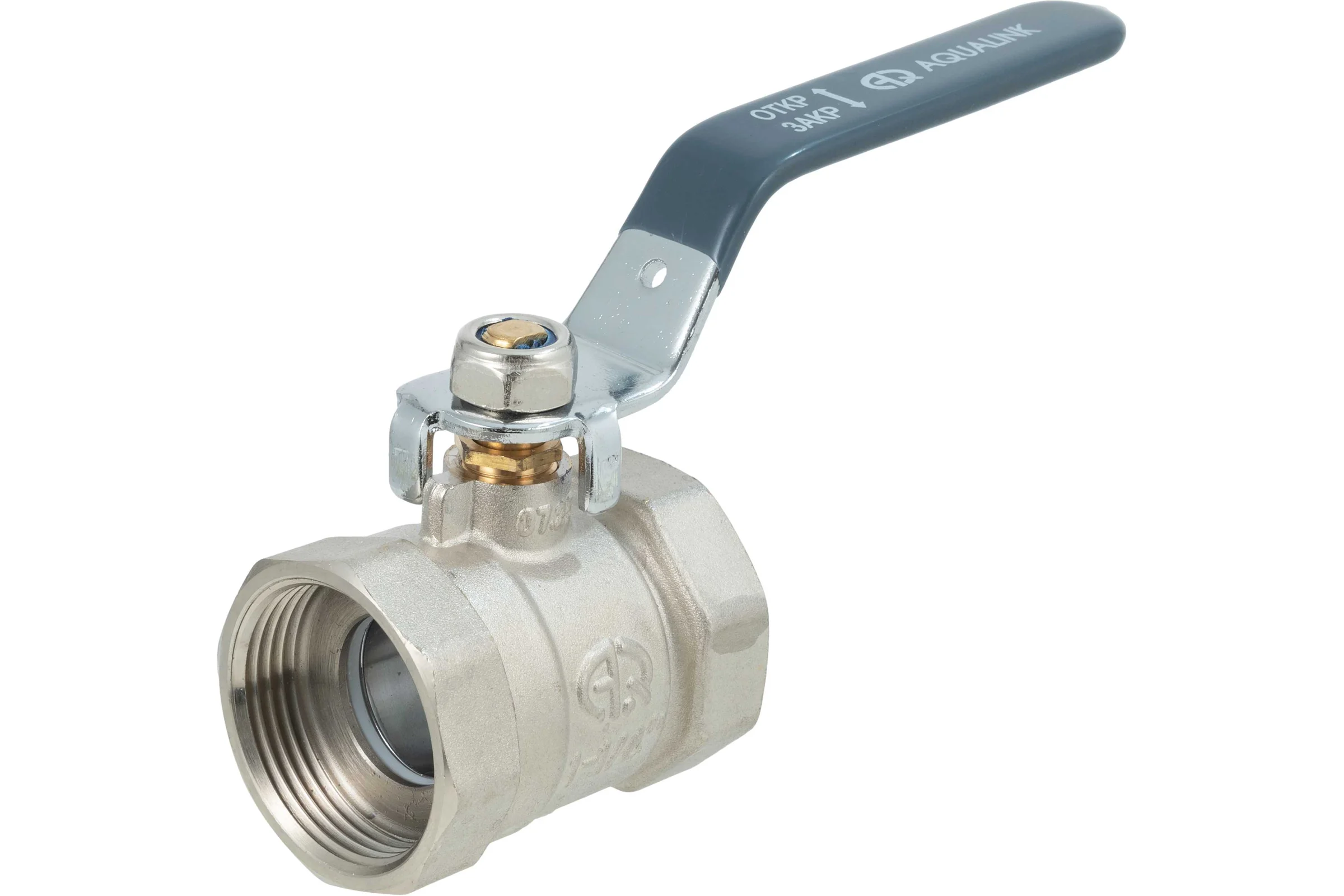 Шаровой кран AQUALINK вн-вн 1 1/4 ручка 01146