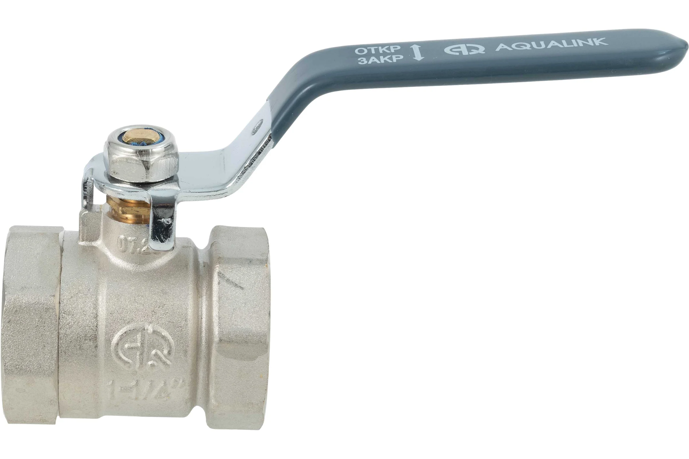 Шаровой кран AQUALINK вн-вн 1 1/4 ручка 01146