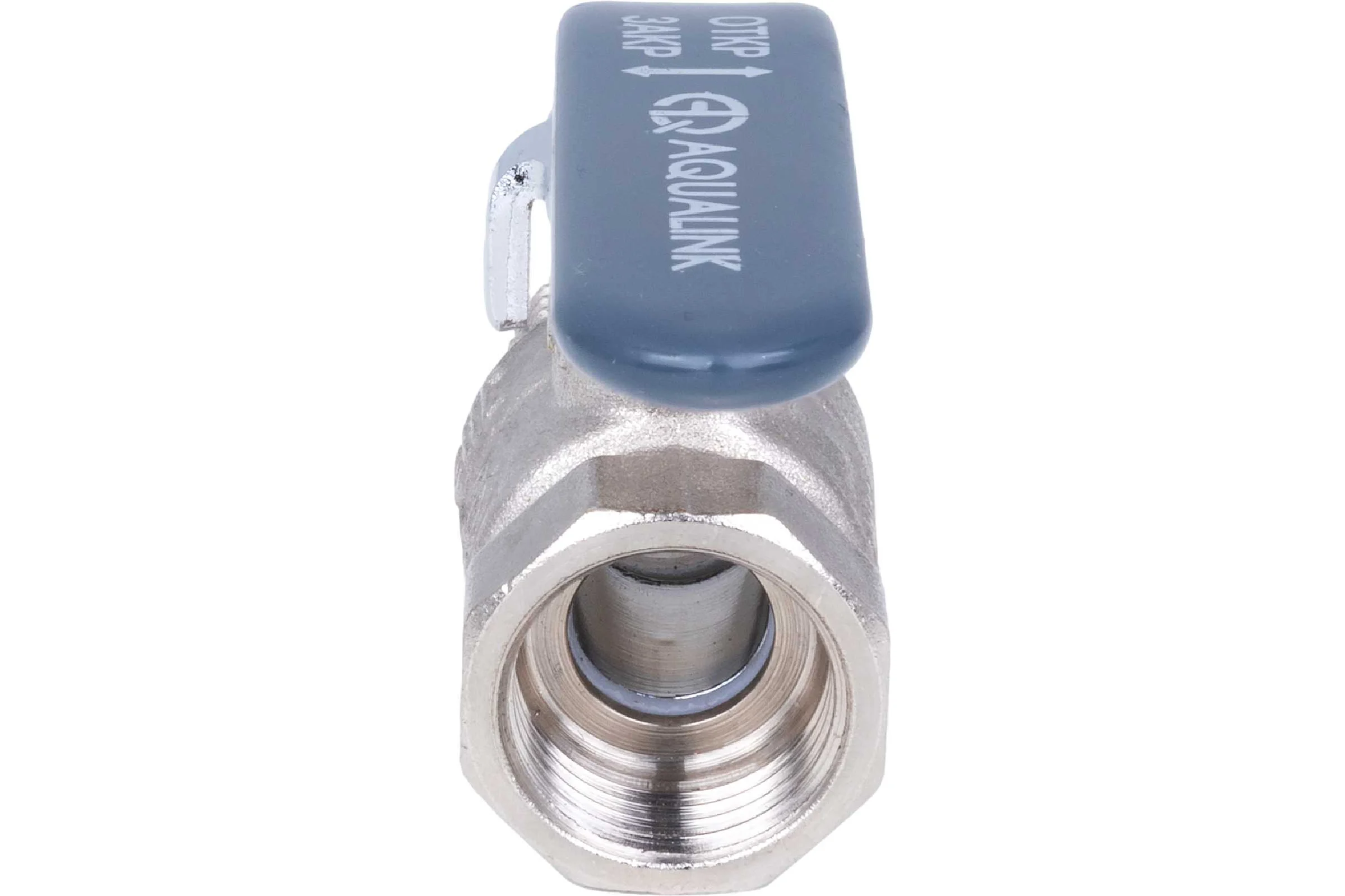 Кран шаровой AQUALINK вн-нар 1 1/2 ручка 1153 01153