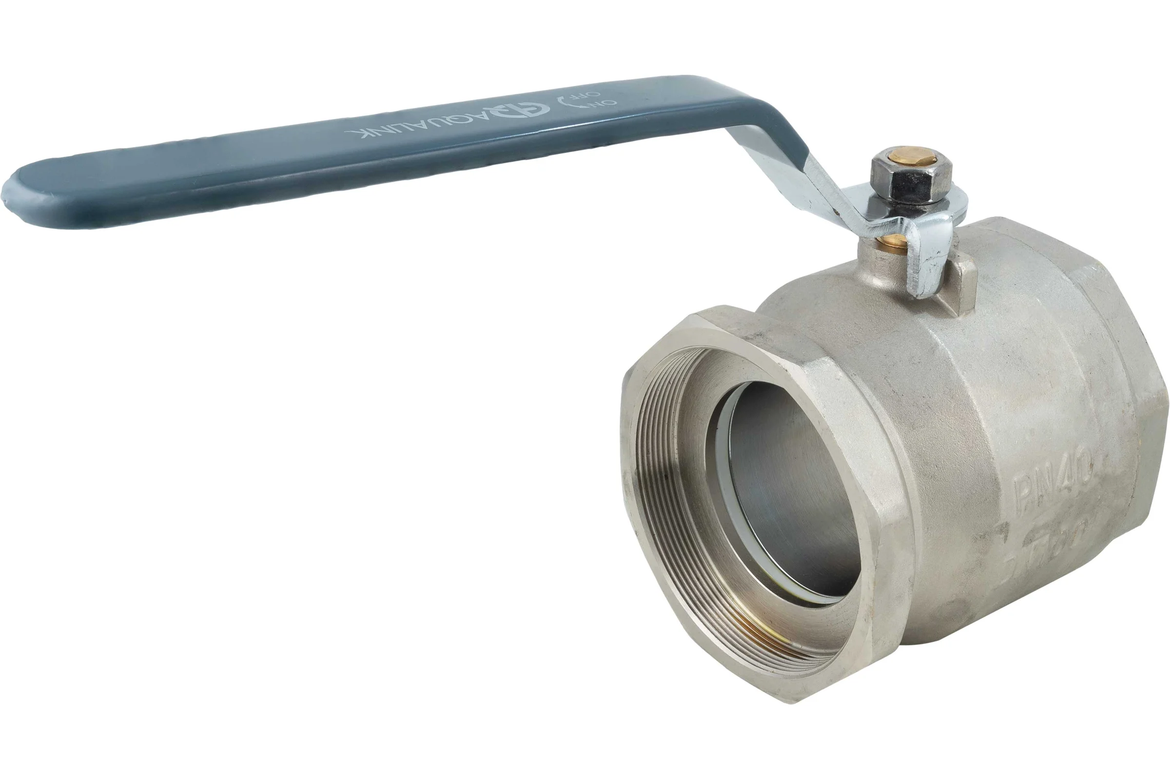 Кран шаровой AQUALINK вн-вн 4 ручка 3946 03946
