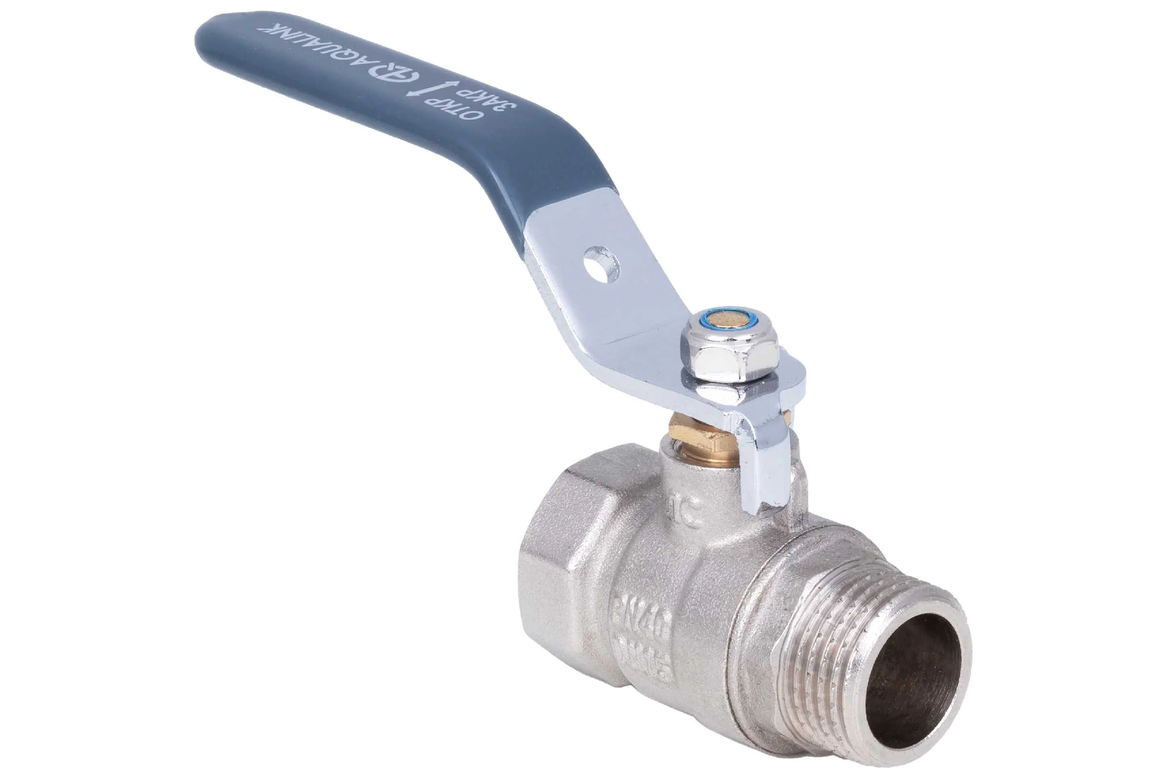 Кран шаровой AQUALINK вн-нар 3/4 ручка 1150 01150