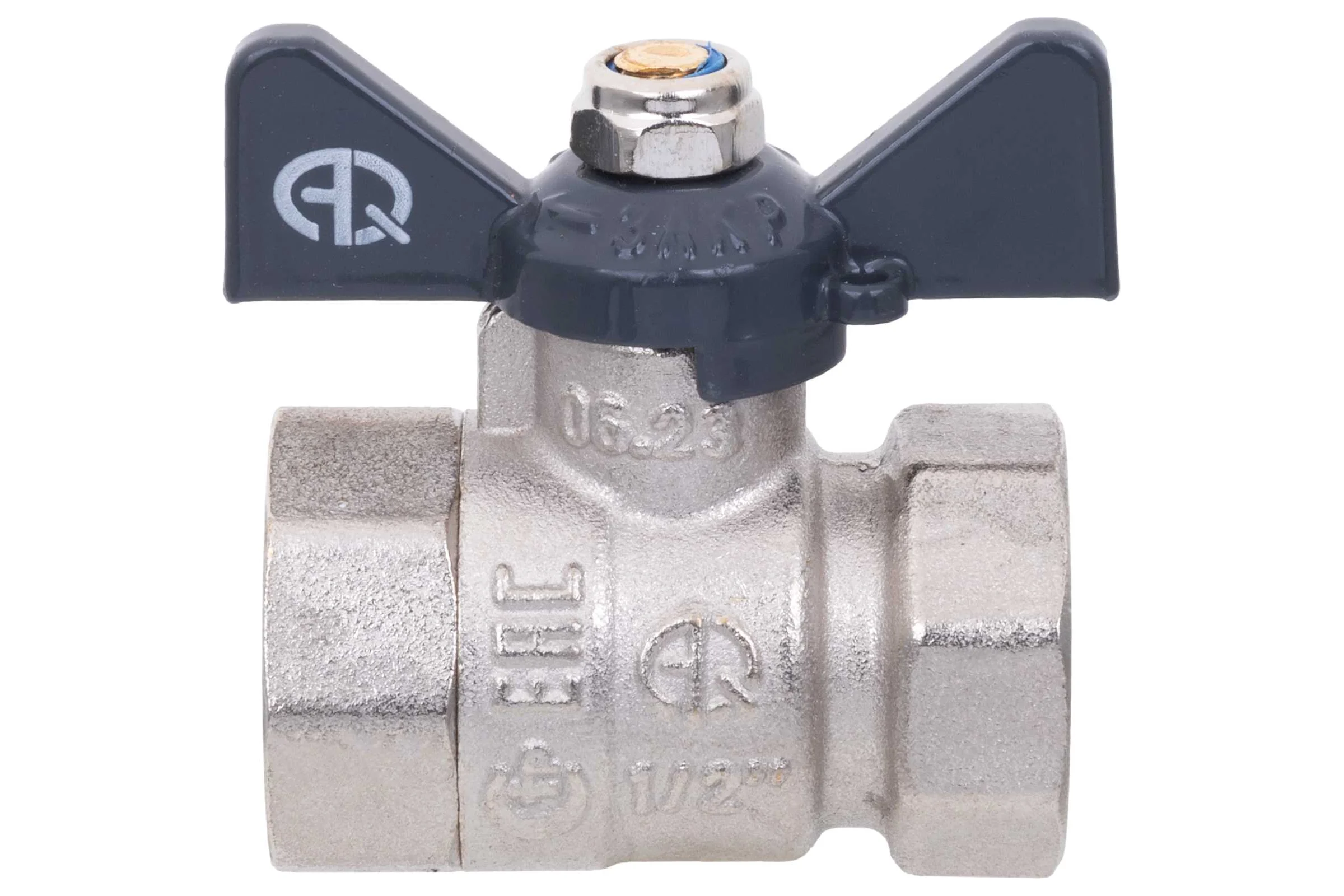 Кран шаровой AQUALINK вн-вн 3/4 B бабочка 1156 01156