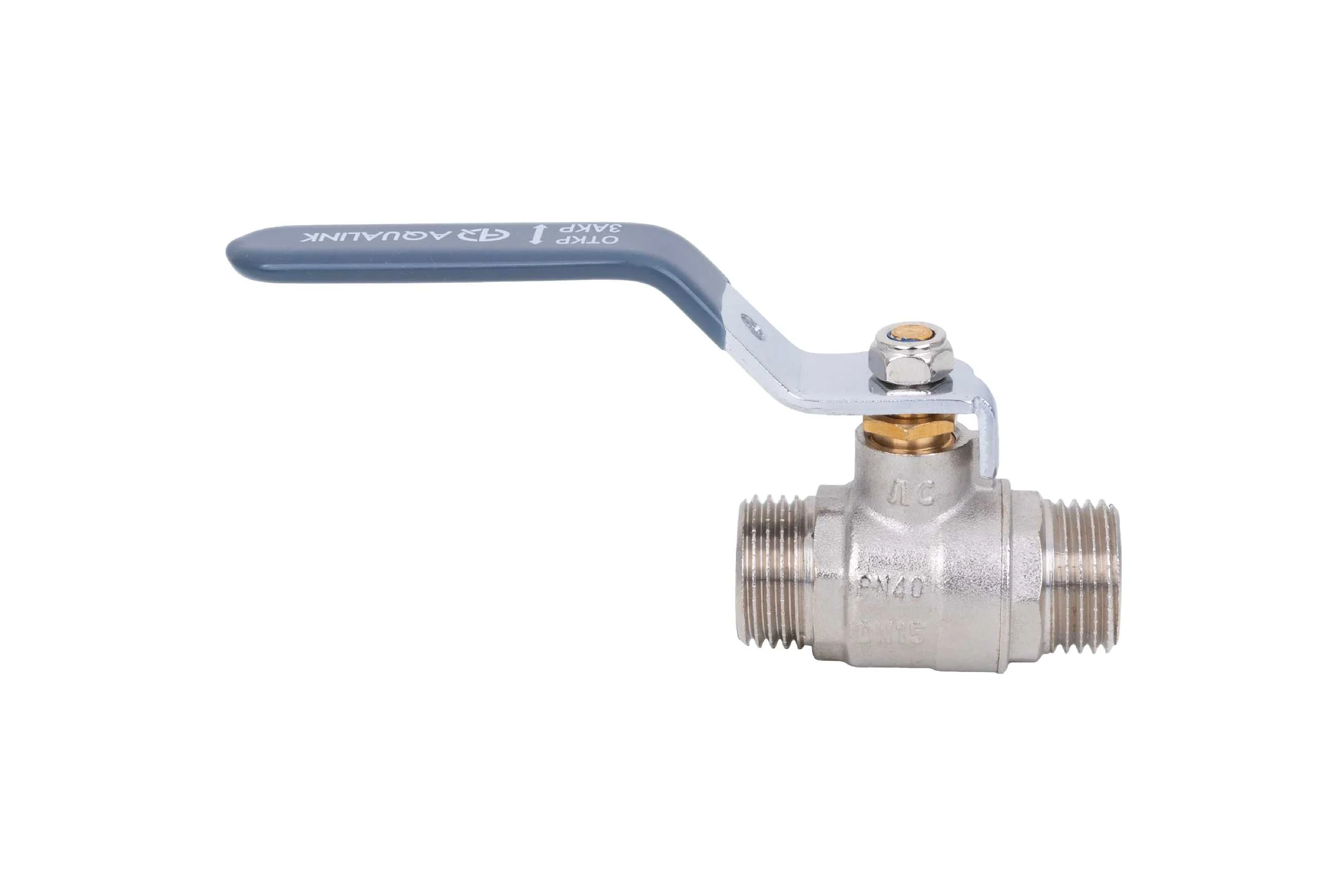 Шаровой кран AQUALINK нар-нар 1 ручка 2429