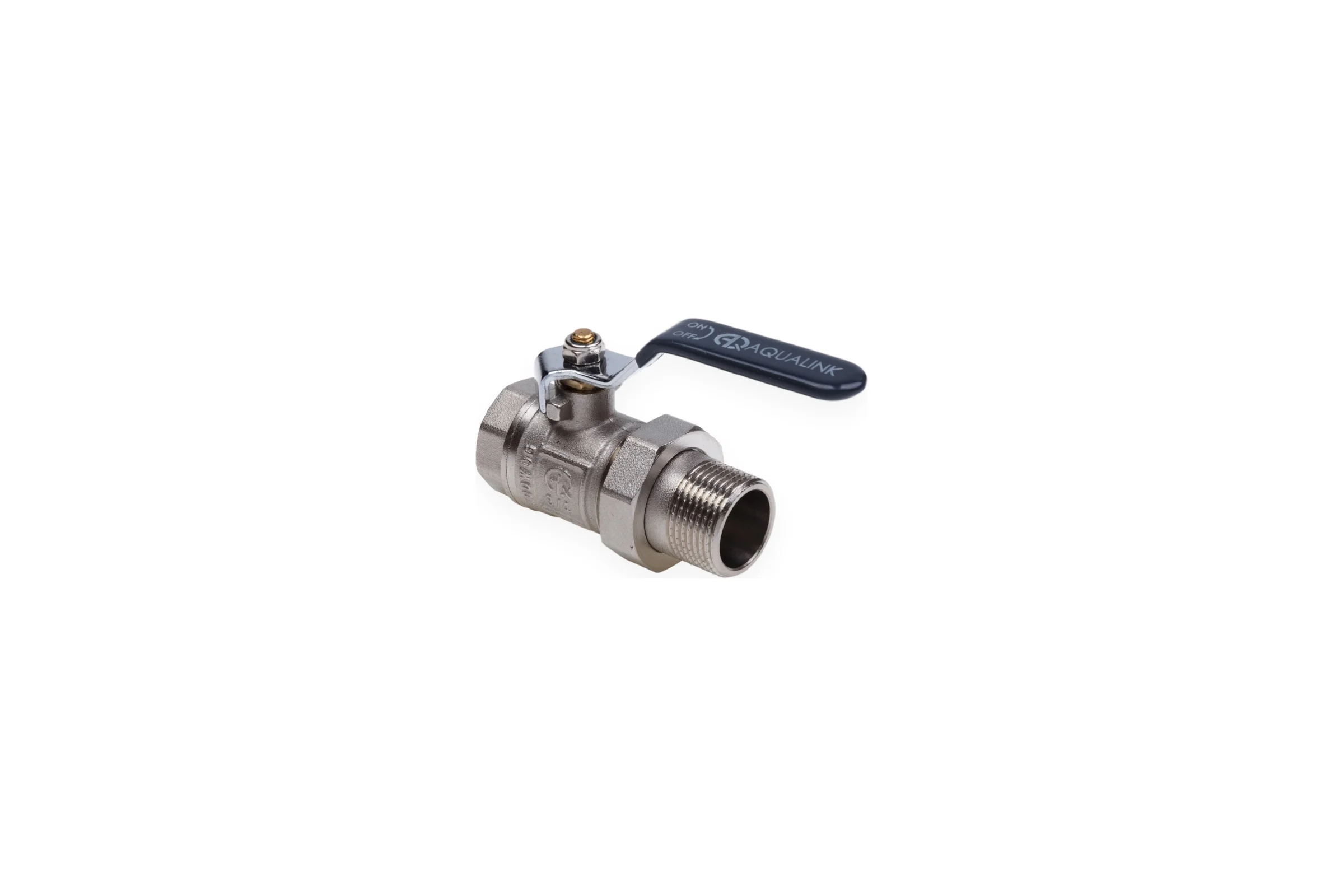 Шаровой кран AQUALINK со сгоном вн-нар 3/4 U ручка 01170