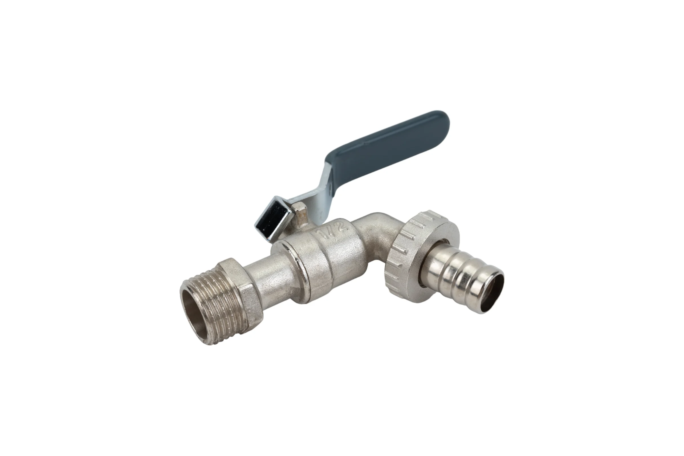 Шаровой кран AQUALINK водоразборный под шланг 1/2 W h ручка 01323