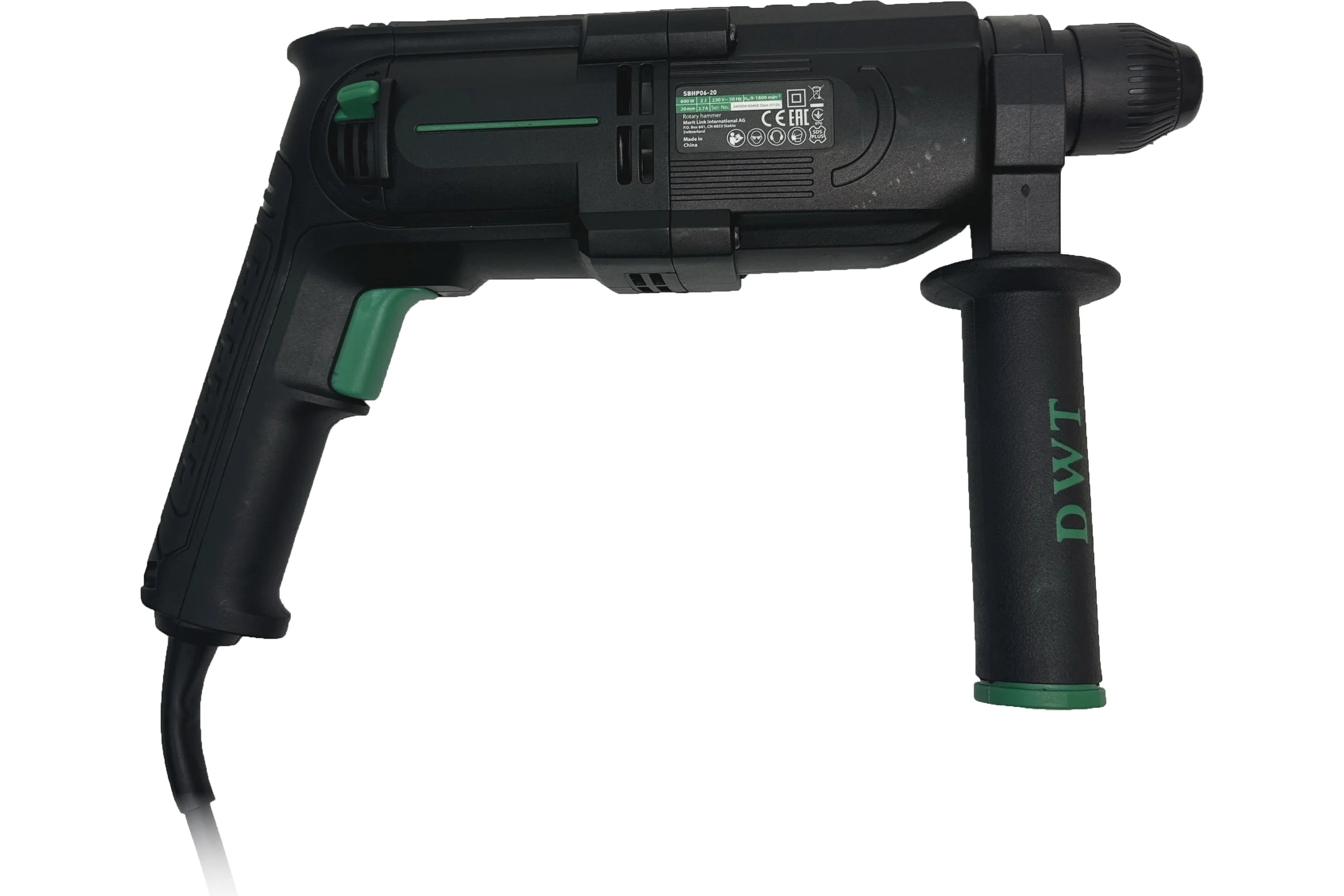 Перфоратор DWT SDS-Plus SBHP06-20 BMC