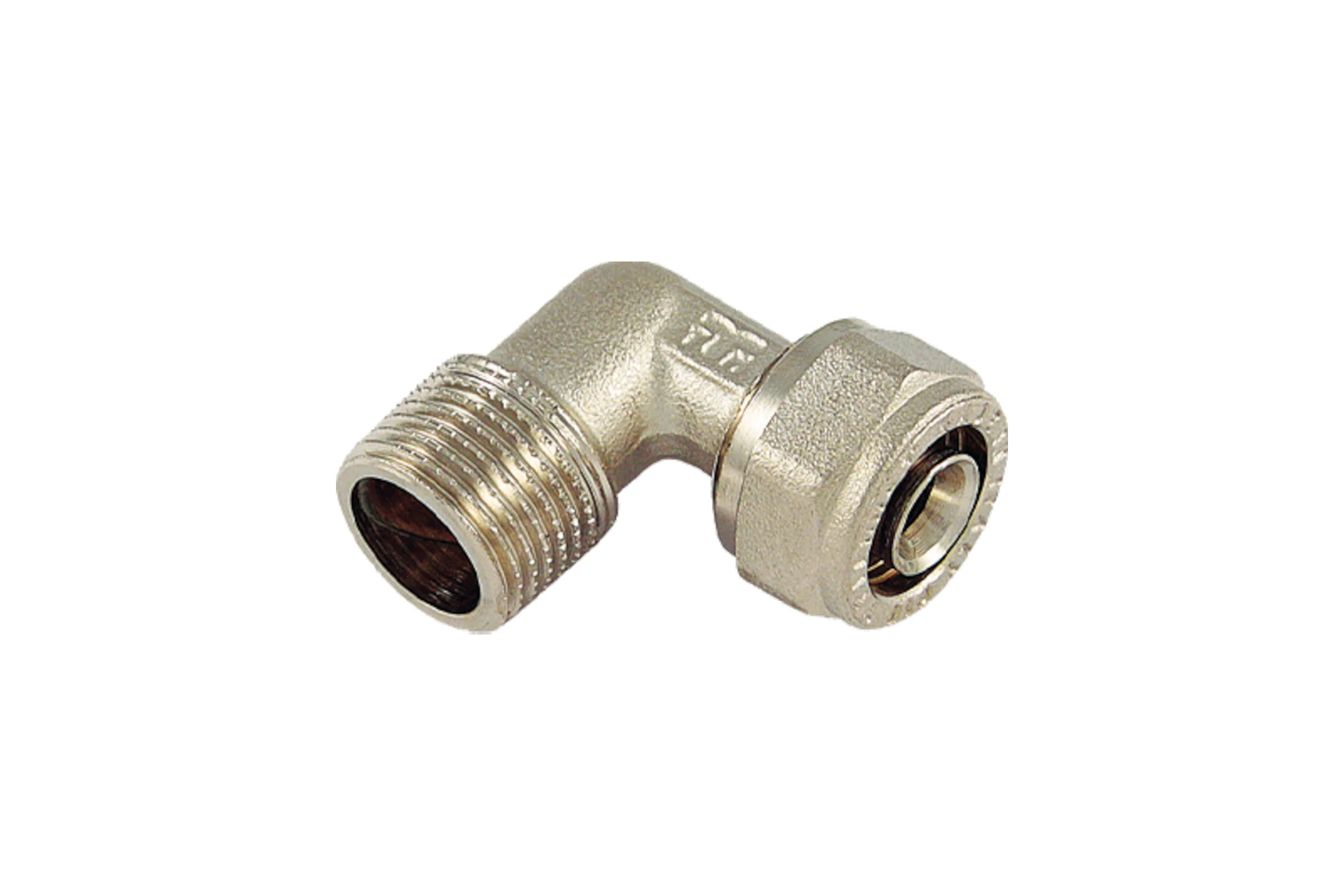 Угольник обжимной с наружной резьбой 1/2" x 16-2,0 Tiemme 1604 1600013
