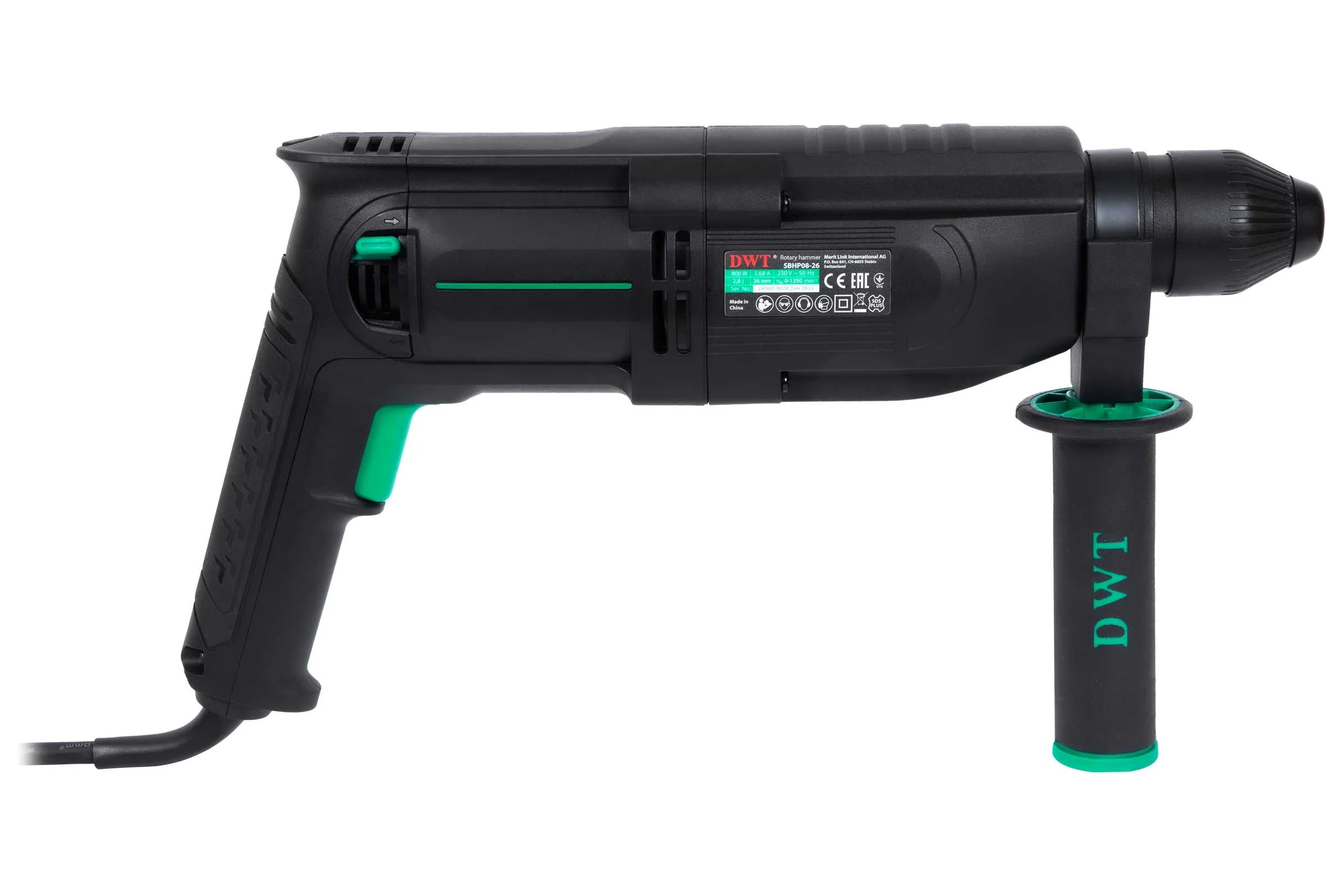 Перфоратор DWT SDS-Plus SBHP08-26 BMC