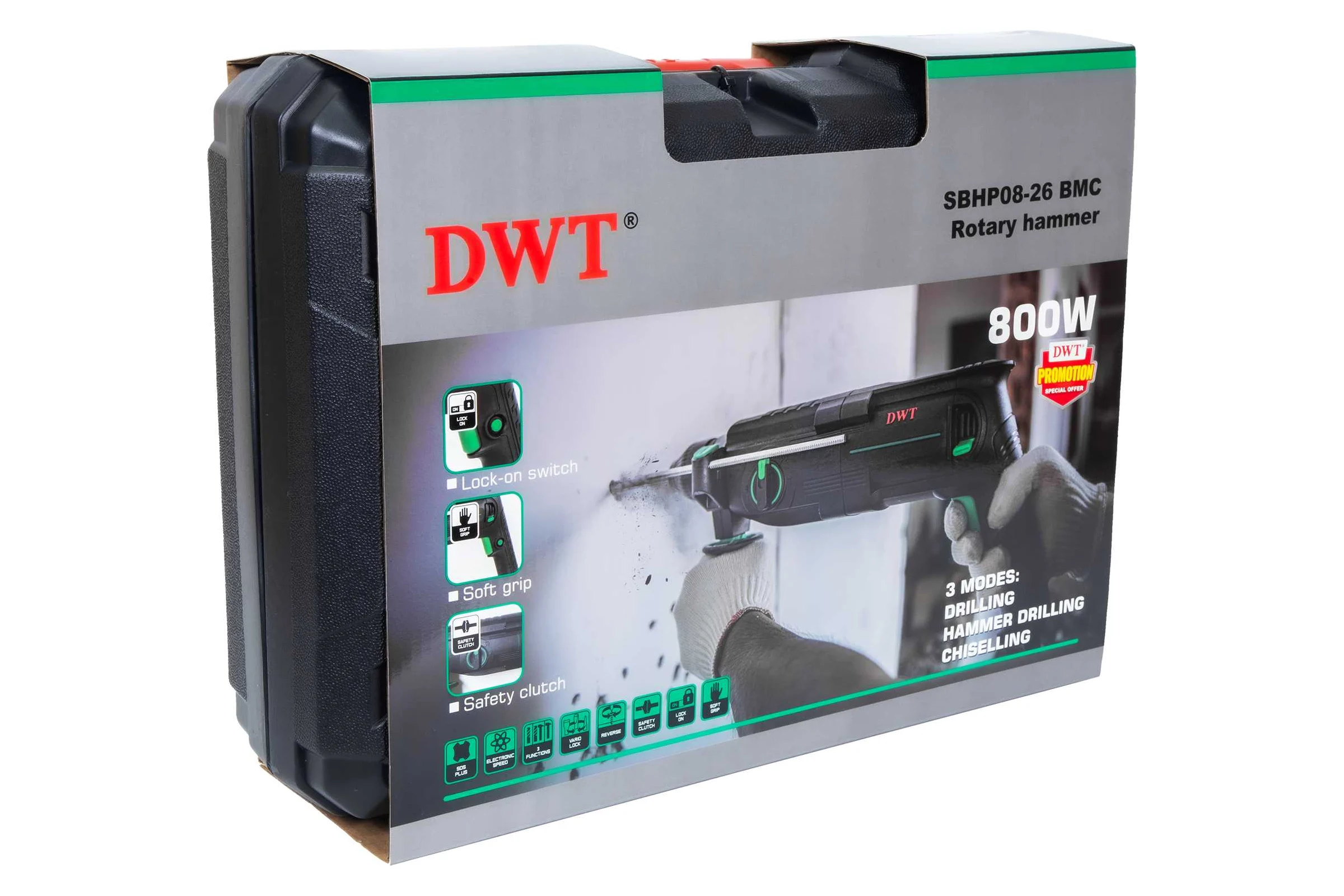 Перфоратор DWT SDS-Plus SBHP08-26 BMC