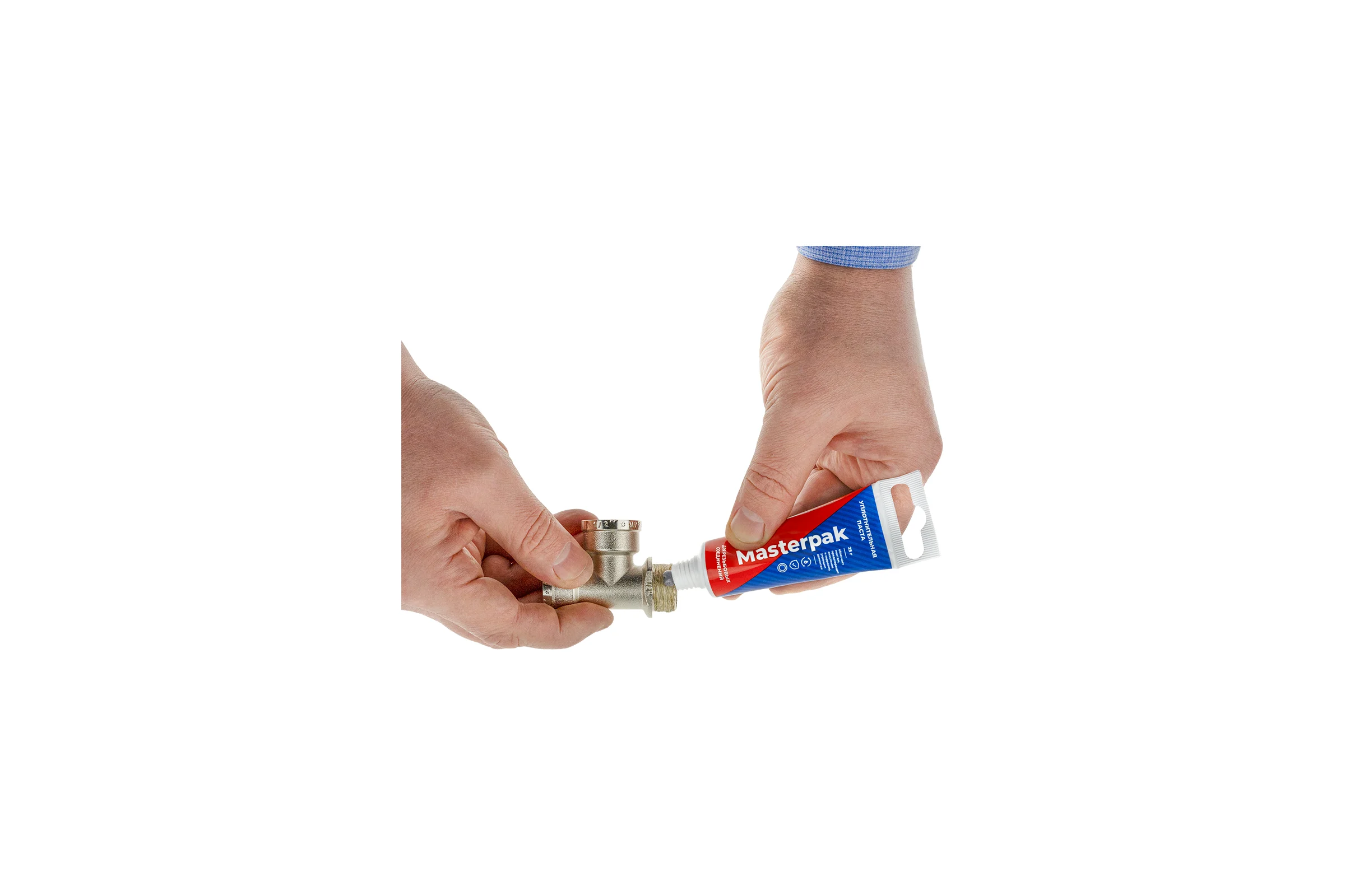 Паста уплотнительная MasterProf Masterpak вода, пар, 25 г, туба ТД.030861