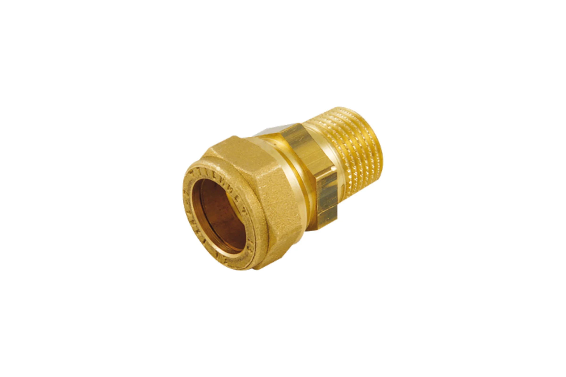 Соединитель для медных труб Tiemme обжим, 1/4"-10 1000110