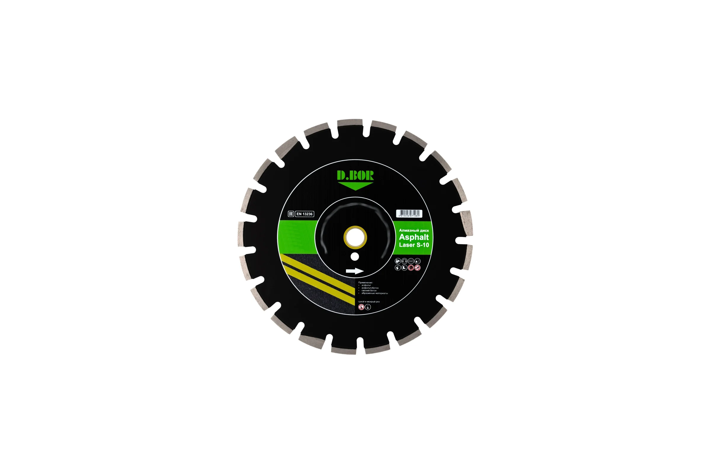 Алмазный диск D.BOR Asphalt Laser S-10 500x3.8x30/25.4 мм D-AL-S-10-0500-030