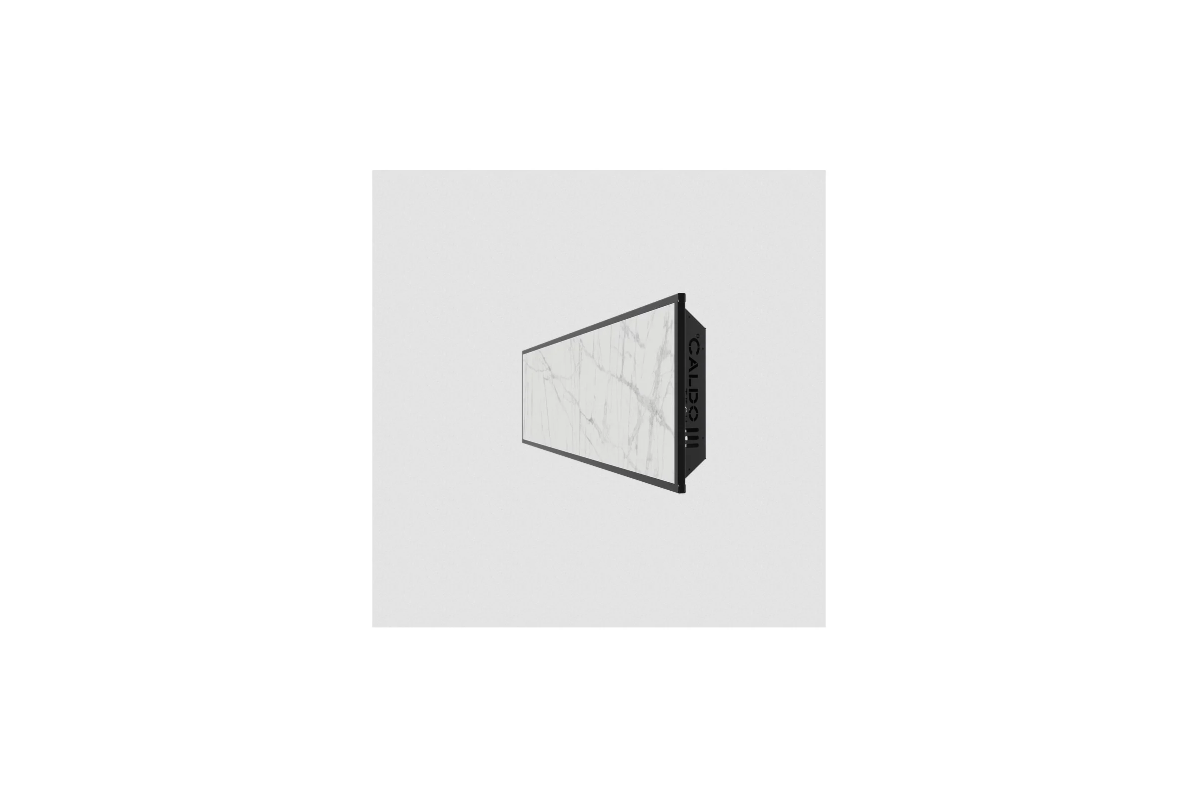 Безынерционная отопительная панель CALDOtech размер 120x30 300±50 Вт цвет B\W CT-30/610015000496/B