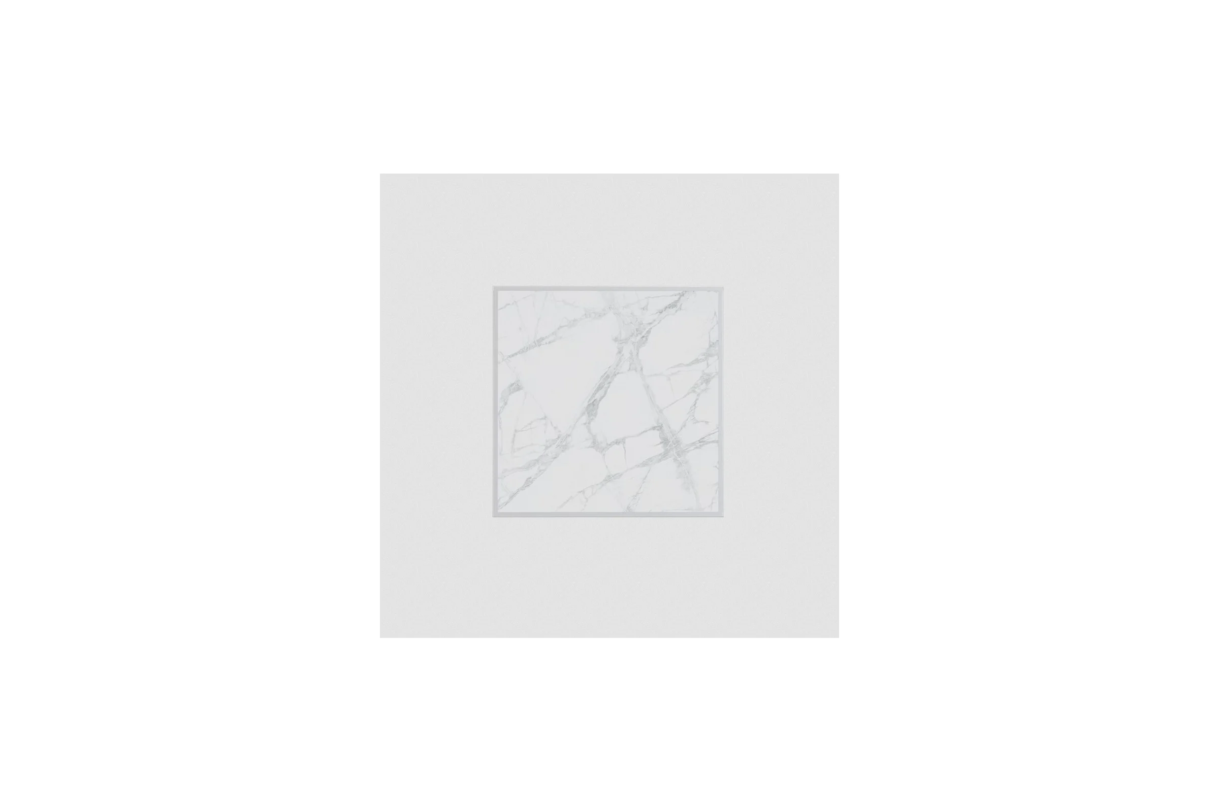 Безынерционная отопительная панель CALDOtech размер 60x60 300±50 Вт цвет W CT-60/610015000496/W