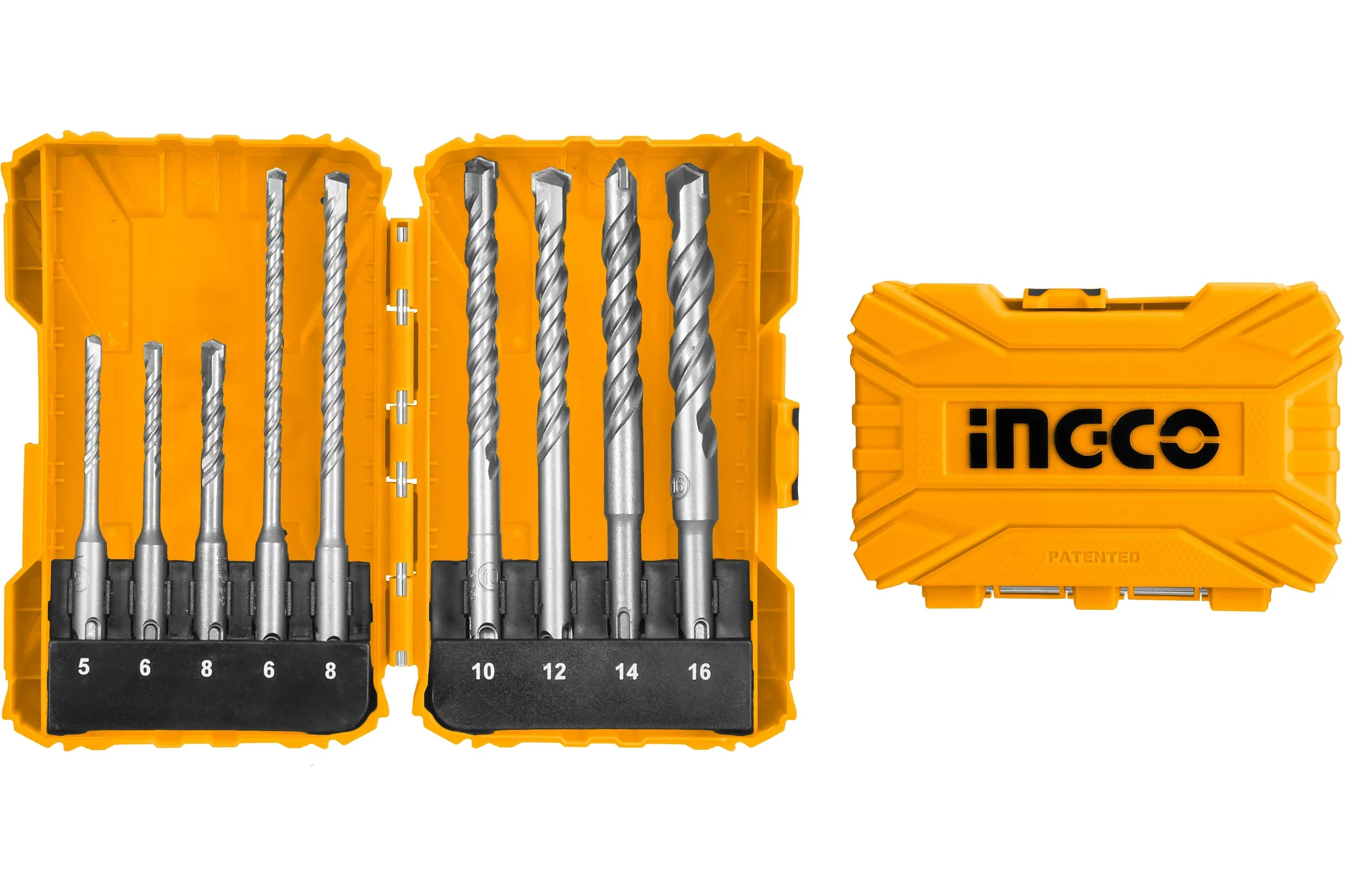 Набор буров (9 шт; SDS-plus) INGCO AKDL30901