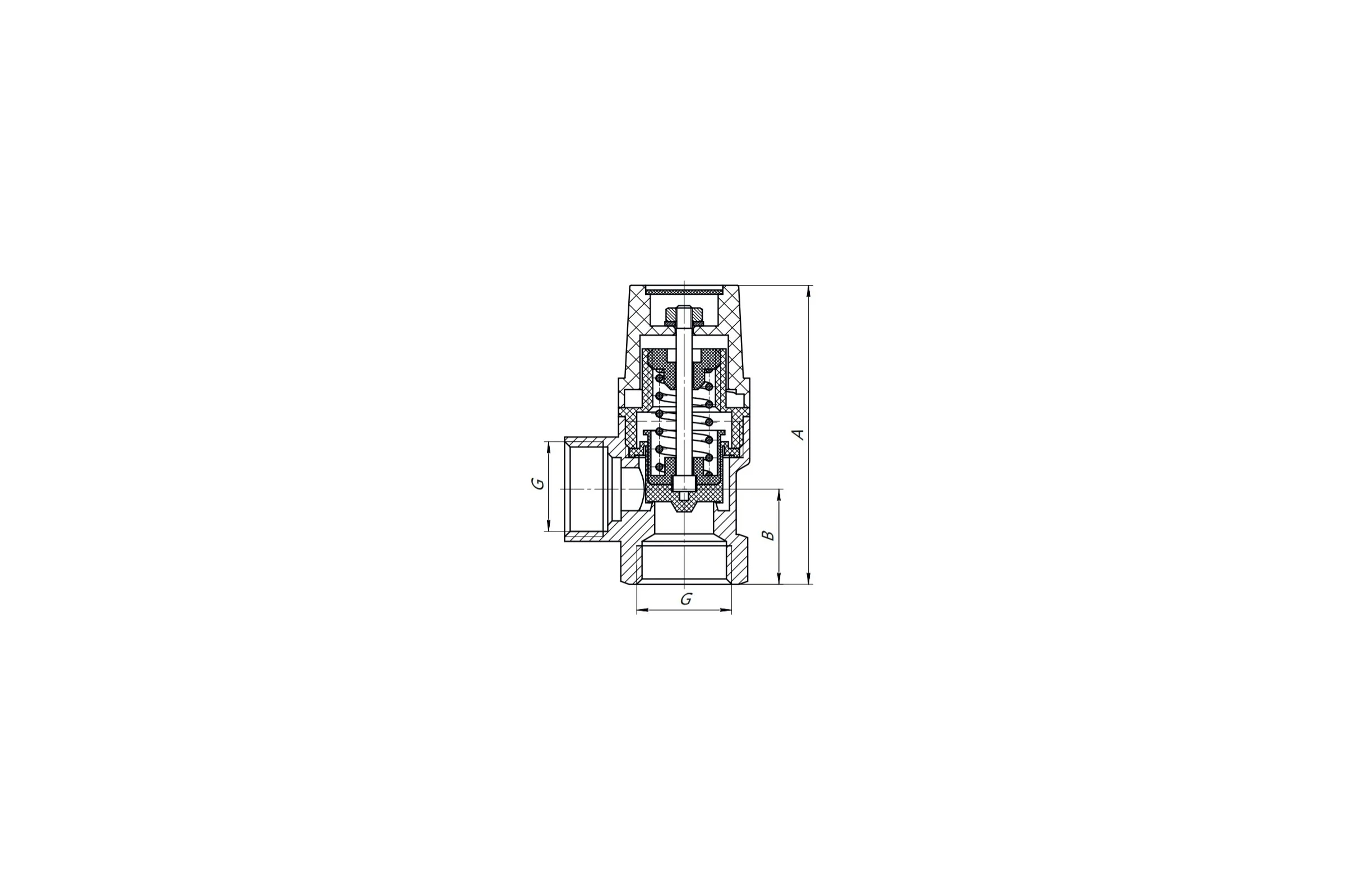 Клапан предохранительный AQUALINK не регулируемый 6 Bar 2752 02752