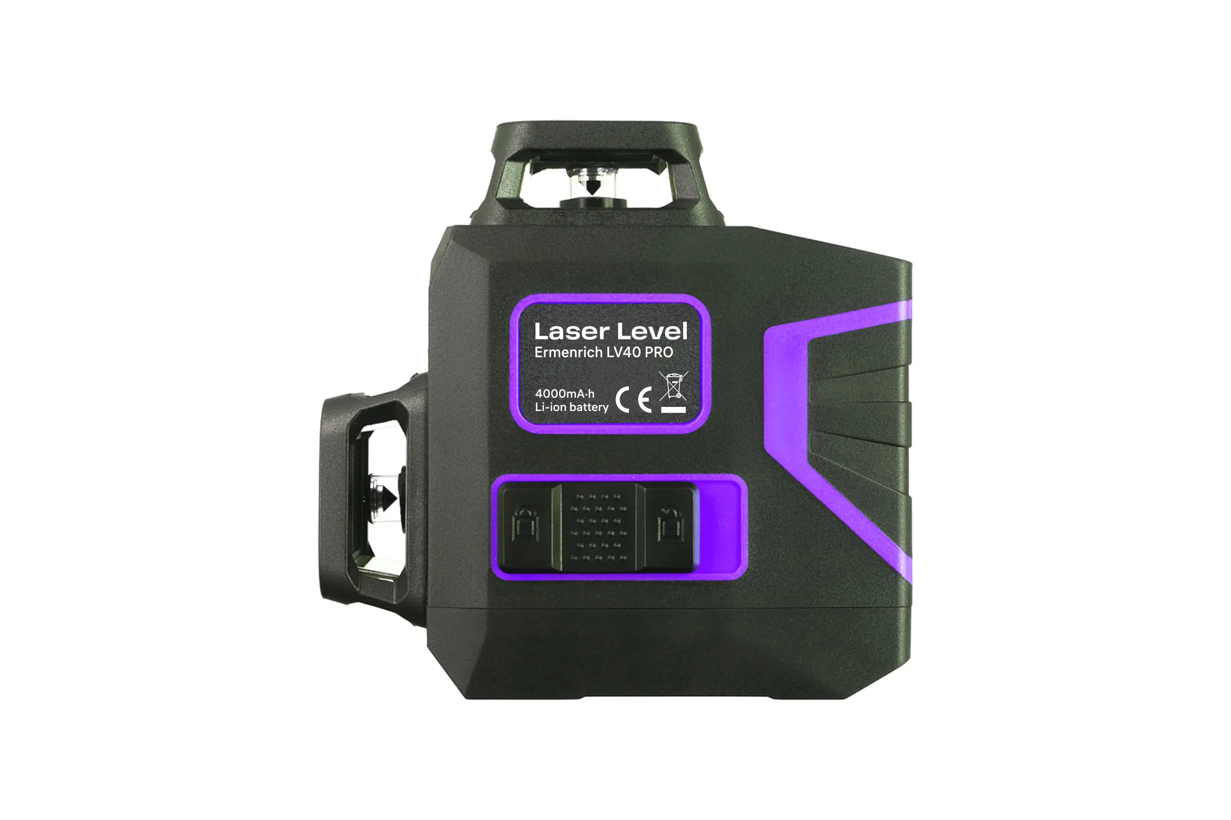 Лазерный уровень Ermenrich (Эрменрих) LV40 PRO, фиолетовый 84633