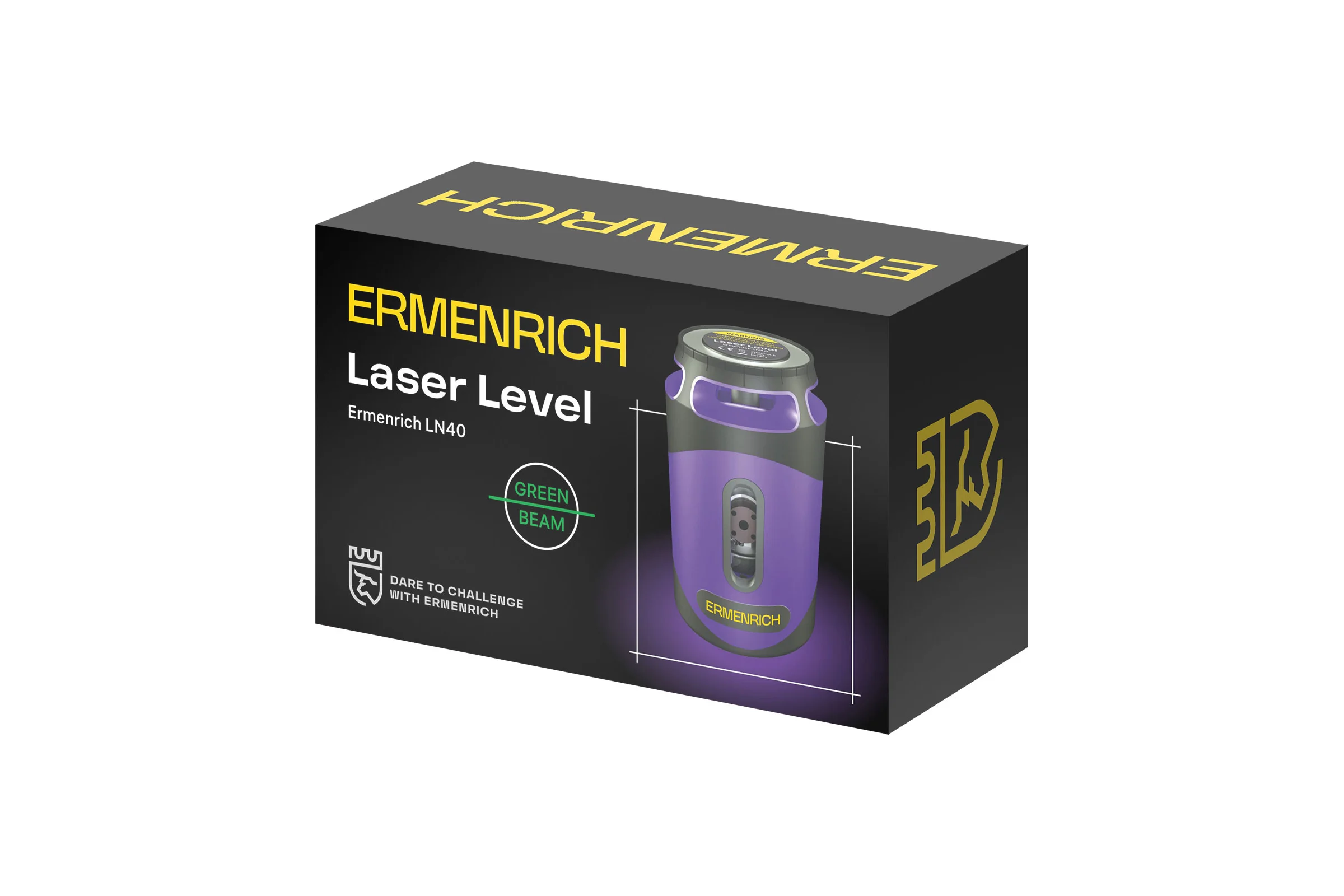Лазерный уровень Ermenrich (Эрменрих) LN40, фиолетовый 84638
