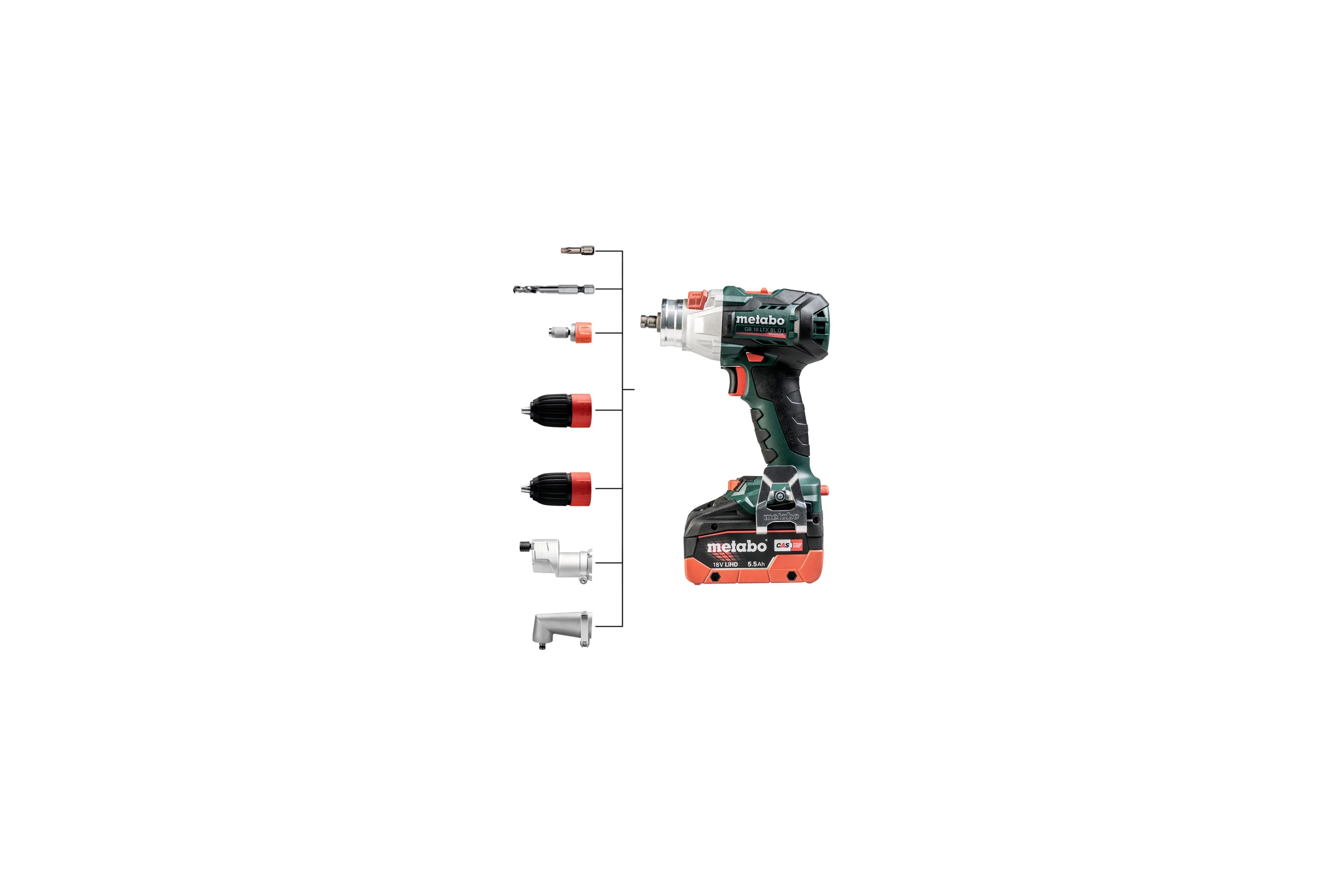 Аккумуляторный резьборез Metabo GB 18 LTX BL Q I 602362660