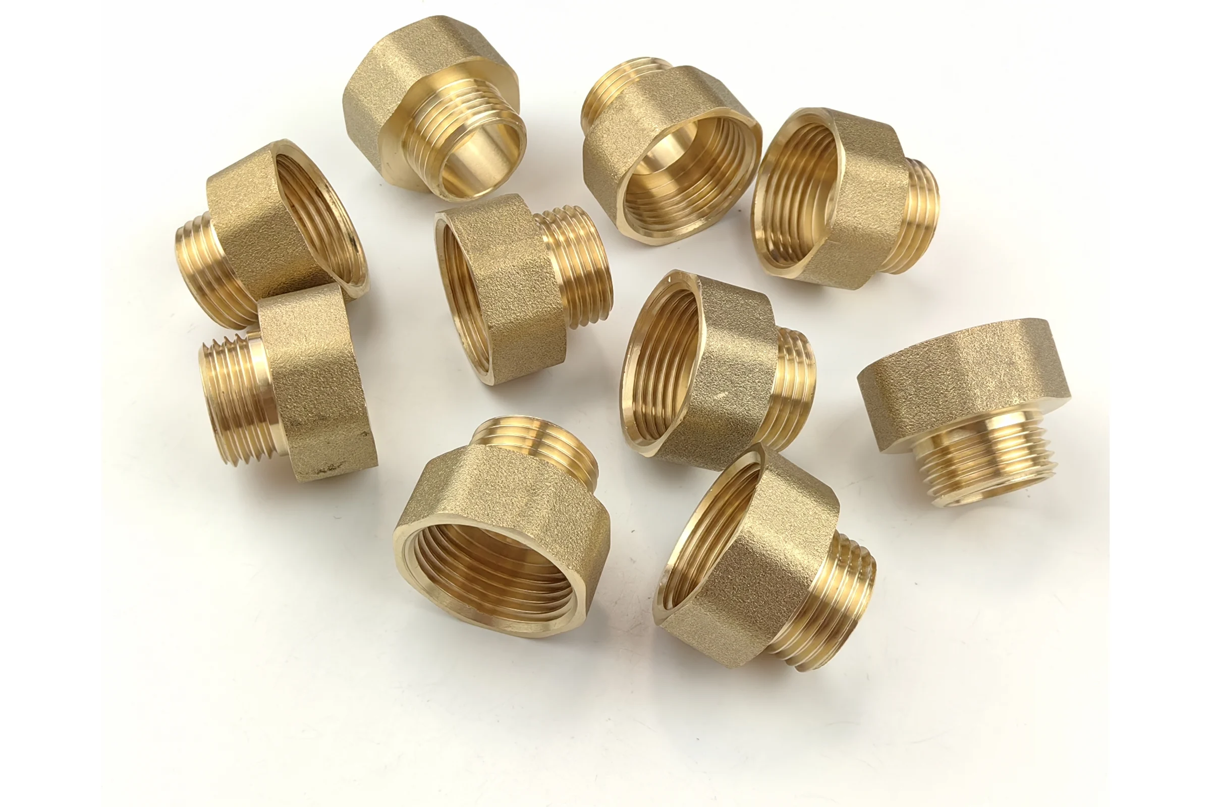 Переходник латунный Профитт ВР 3/4" х НР 1/2" - 10 шт. 9274856