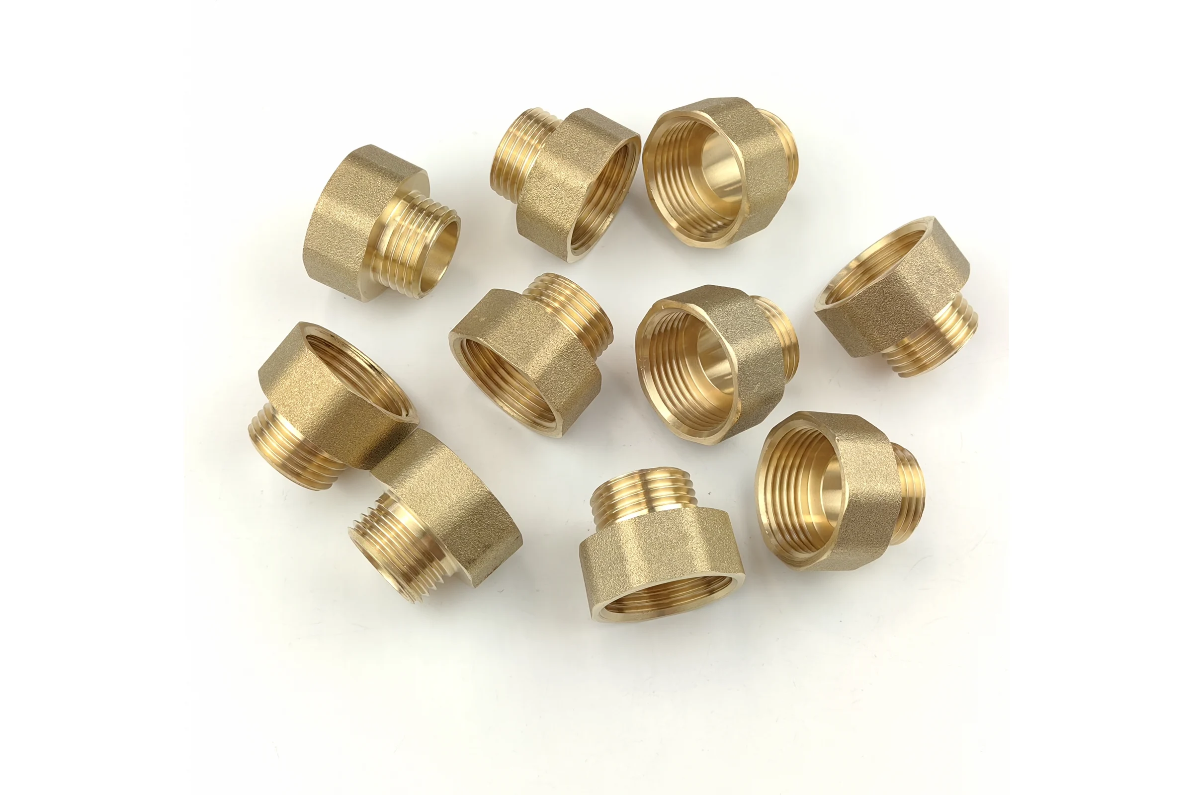 Переходник латунный Профитт ВР 3/4" х НР 1/2" - 10 шт. 9274856