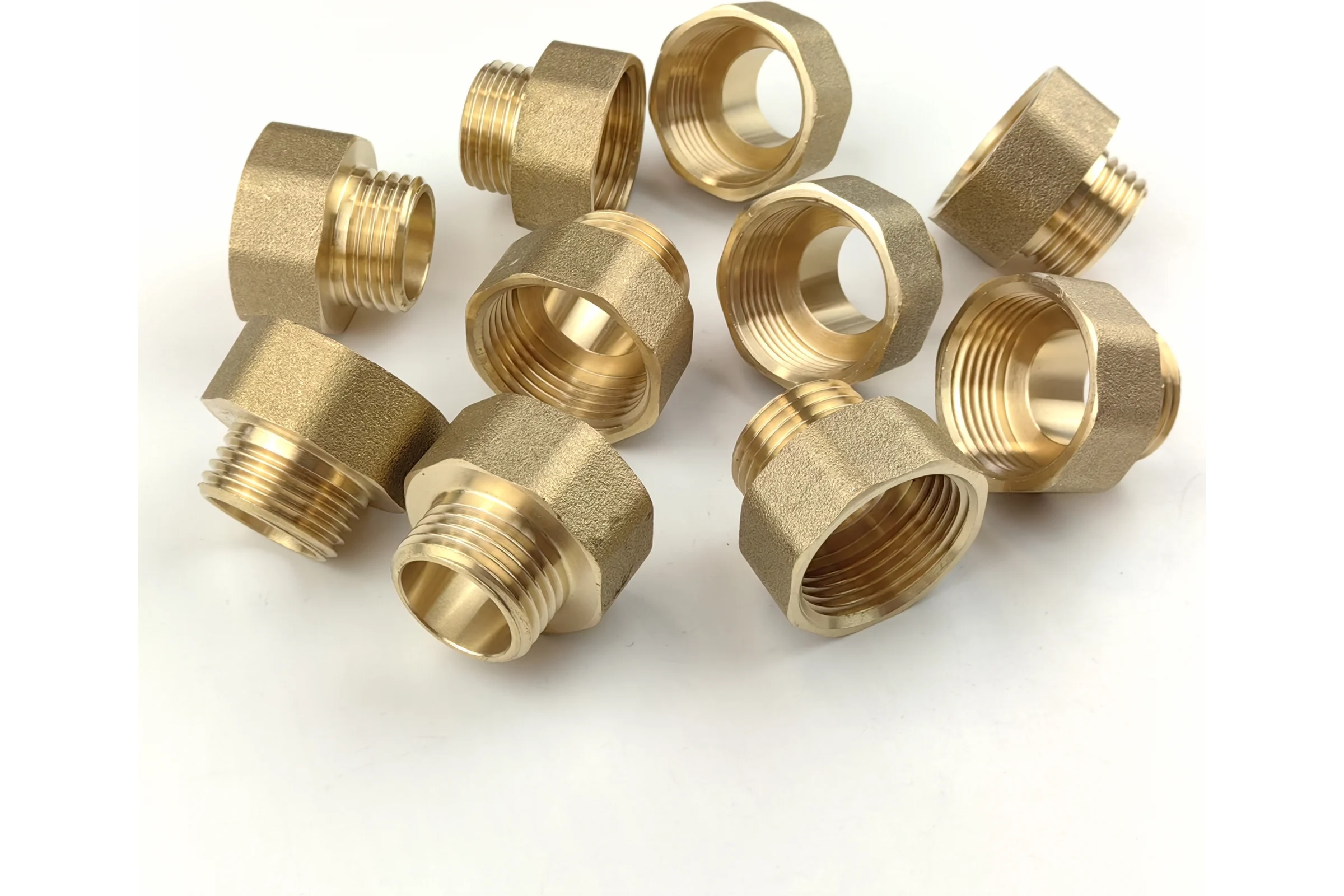 Переходник латунный Профитт ВР 3/4" х НР 1/2" - 10 шт. 9274856