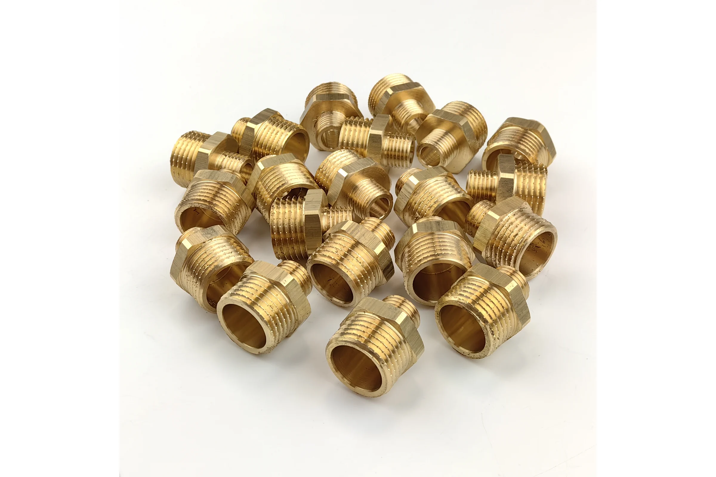 Ниппель латунный переходной Профитт 1/2"-1/4" - 20 шт. 9274788