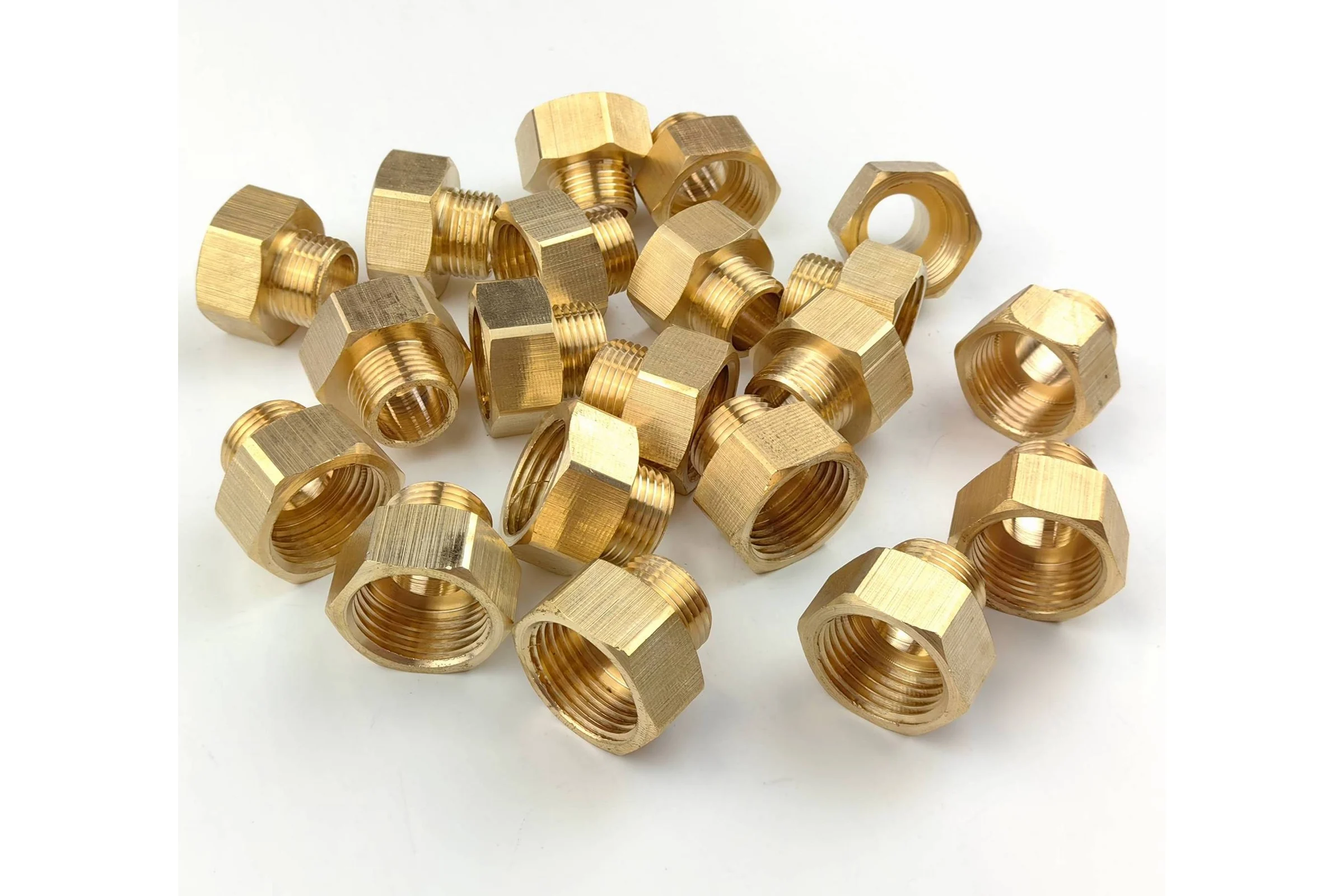Переходник латунный Профитт ВР 1/2" х НР 3/8" - 20 шт. 9274849