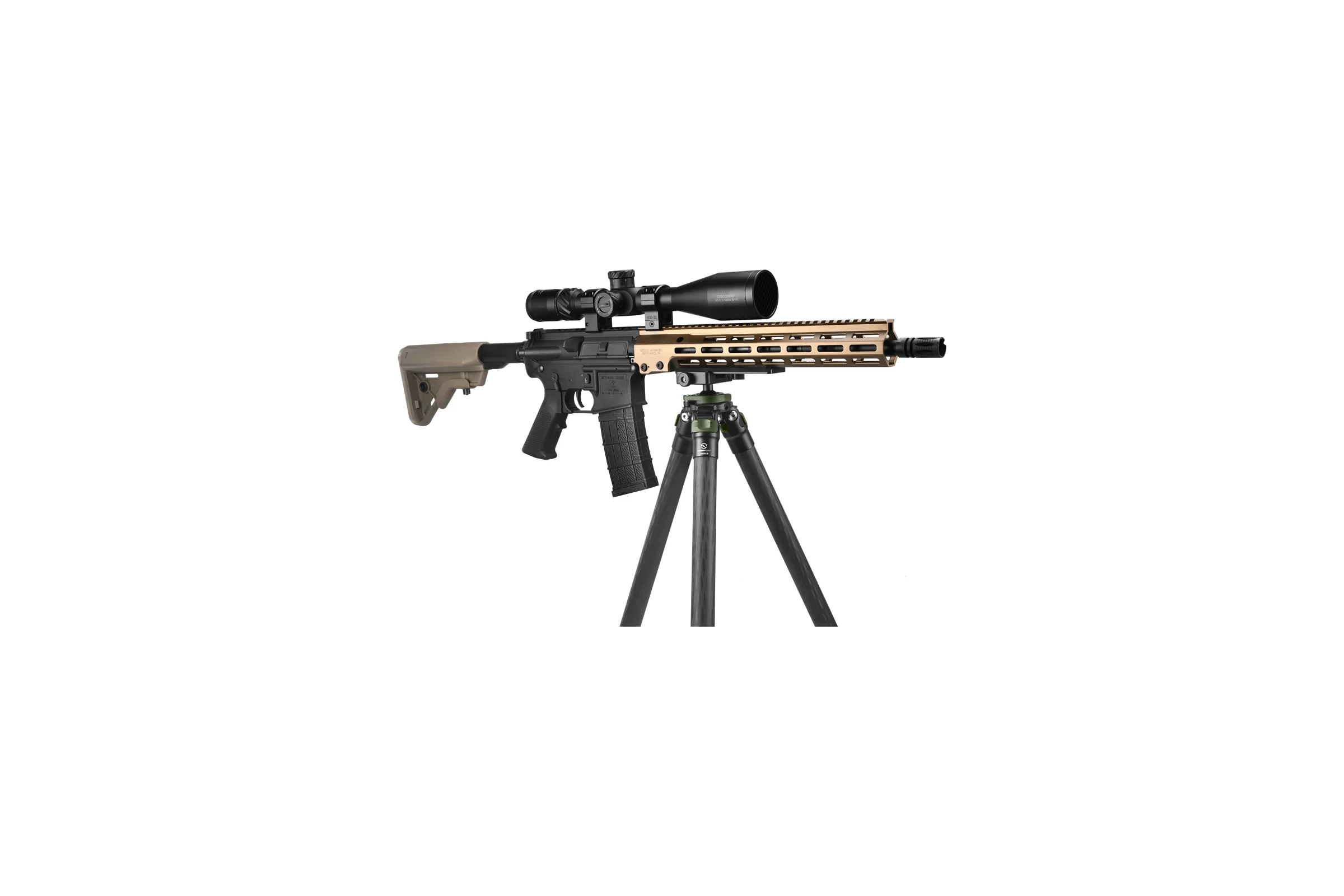 Штатив-трипод карбоновый Sunwayfoto T2830CS с зажимом SM-76 под ложе T2830CS+SM-76