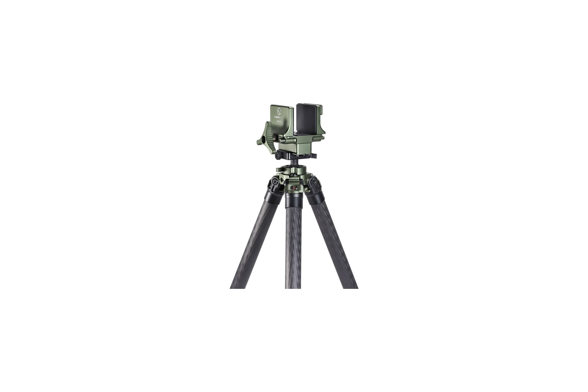 Штатив-трипод карбоновый Sunwayfoto T2830CS с зажимом SM-86 под ложе T2830CS+SM-86