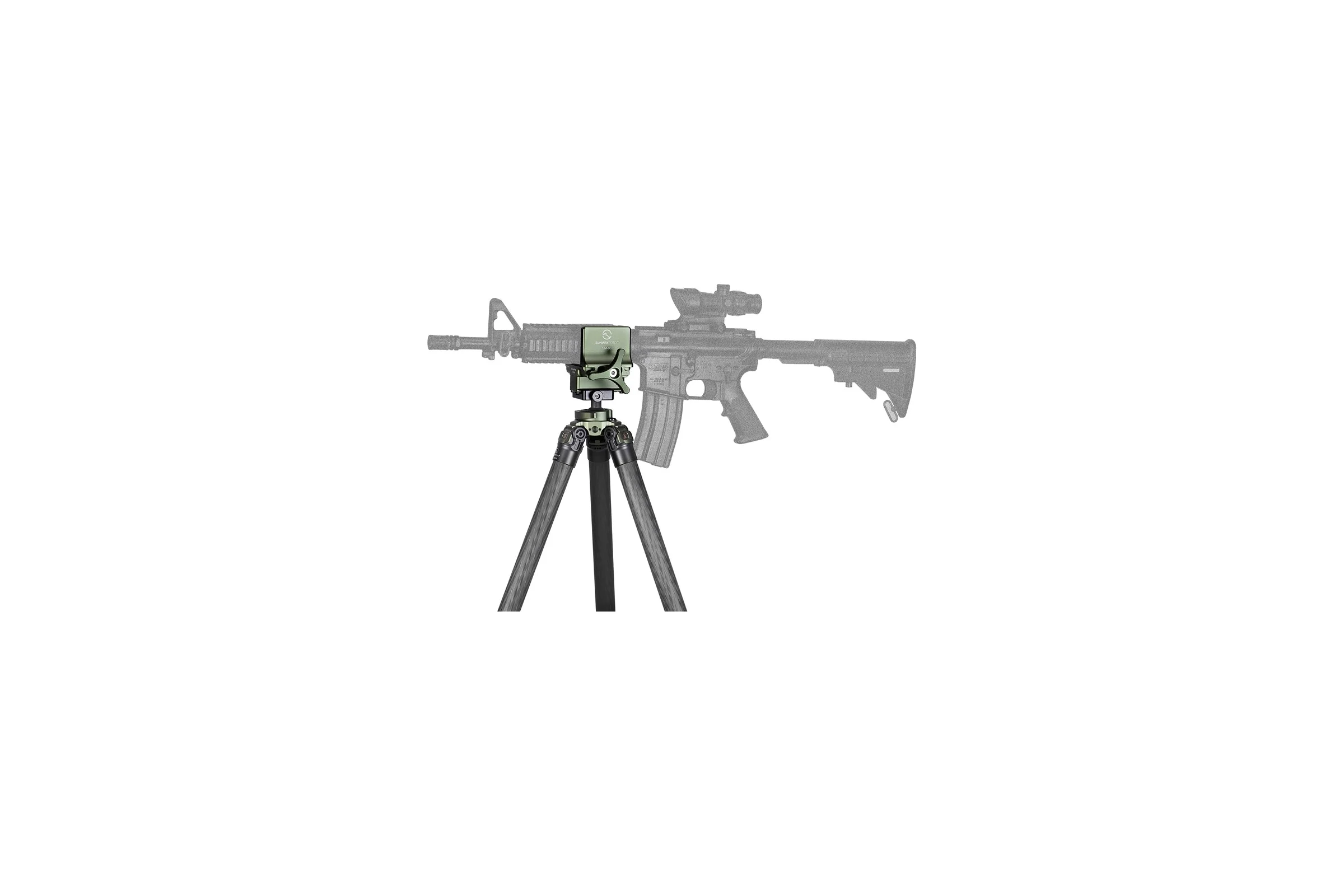 Штатив-трипод карбоновый Sunwayfoto T2830CS с зажимом SM-86 под ложе T2830CS+SM-86