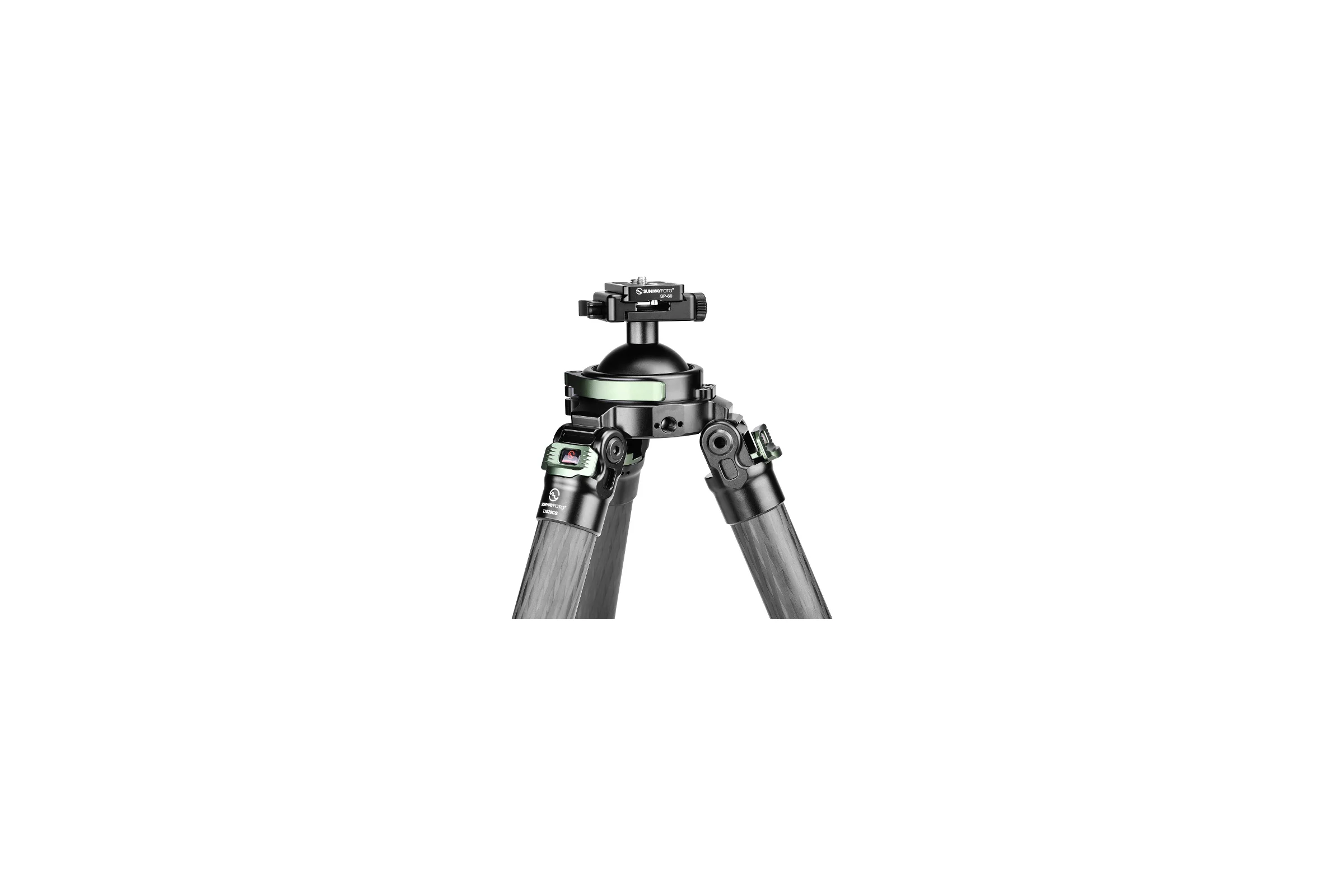 Штатив-трипод карбоновый Sunwayfoto T3620CS-D с зажимом SM-76 под ложе T3620CS-D+SM-76