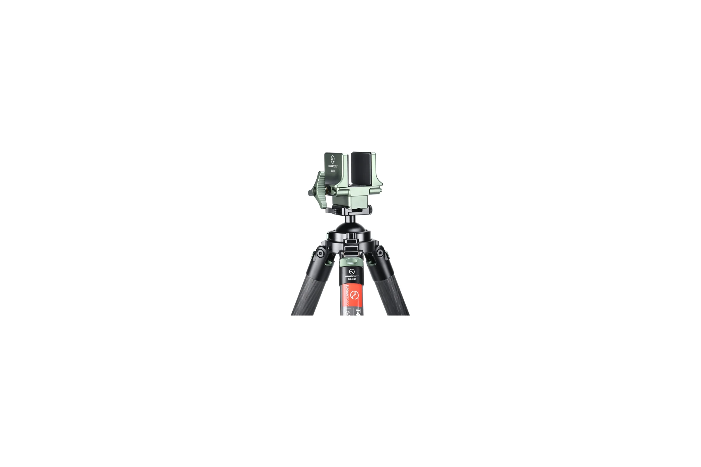 Штатив-трипод карбоновый Sunwayfoto T4040CS-D с зажимом SM-86 под ложе T4040CS-D+SM-86