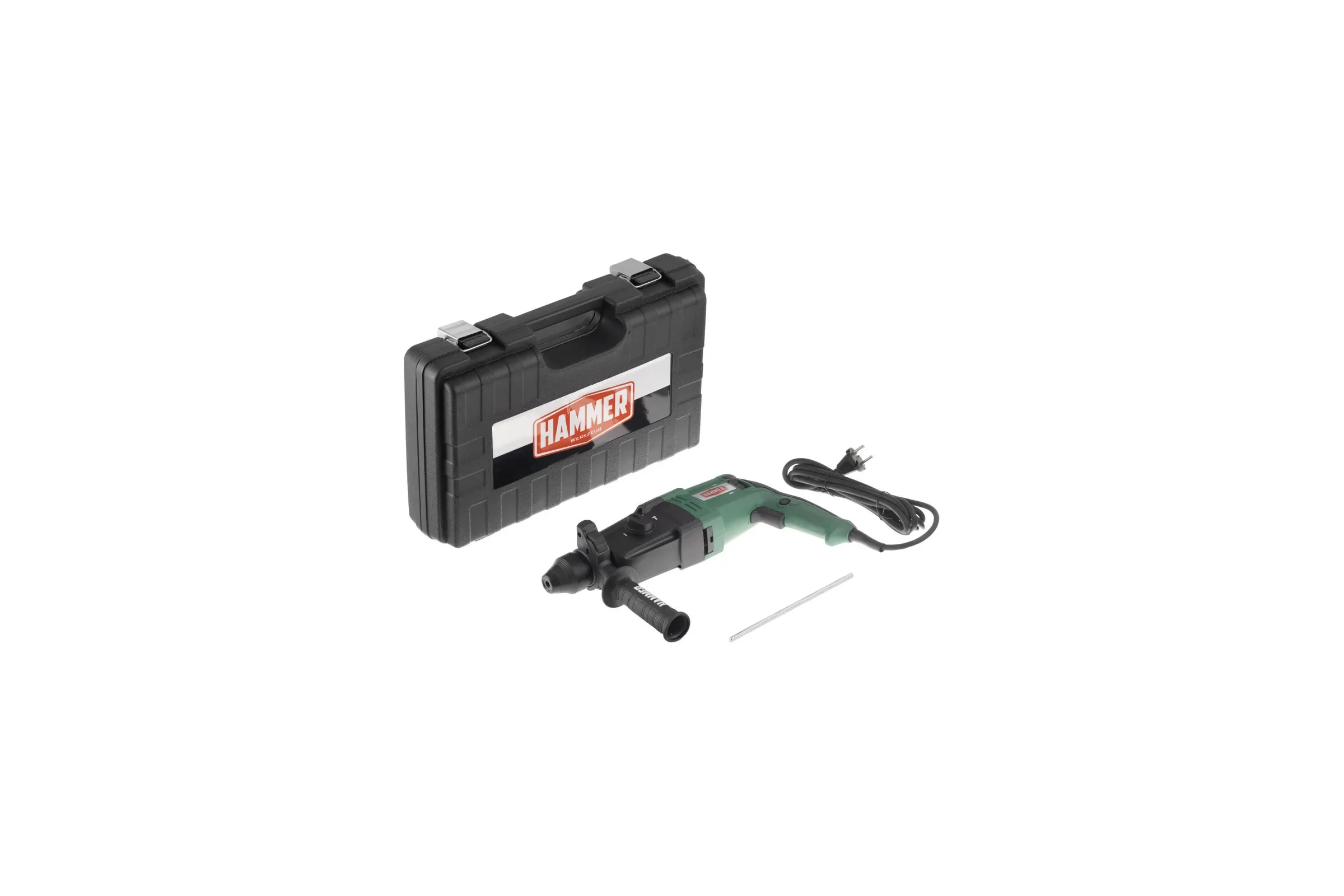 Перфоратор Hammer Flex 800 Вт, SDS+, 26 мм, 0-1245 об/мин, 2.6 Дж, 3 режима, кейс PRT800D