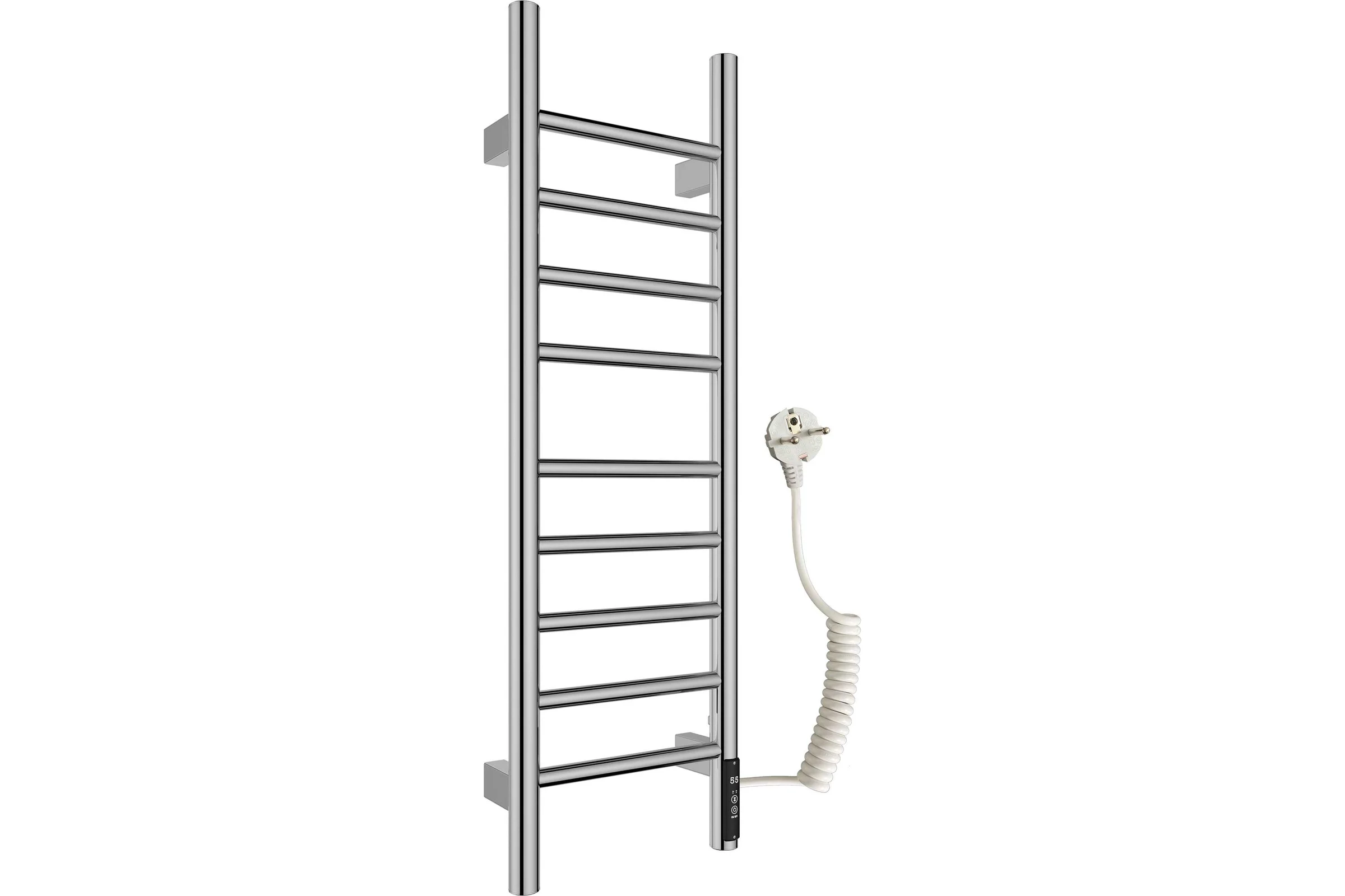 Полотенцесушитель электрический Wonzon & Woghand хром WW-AL4092-CR