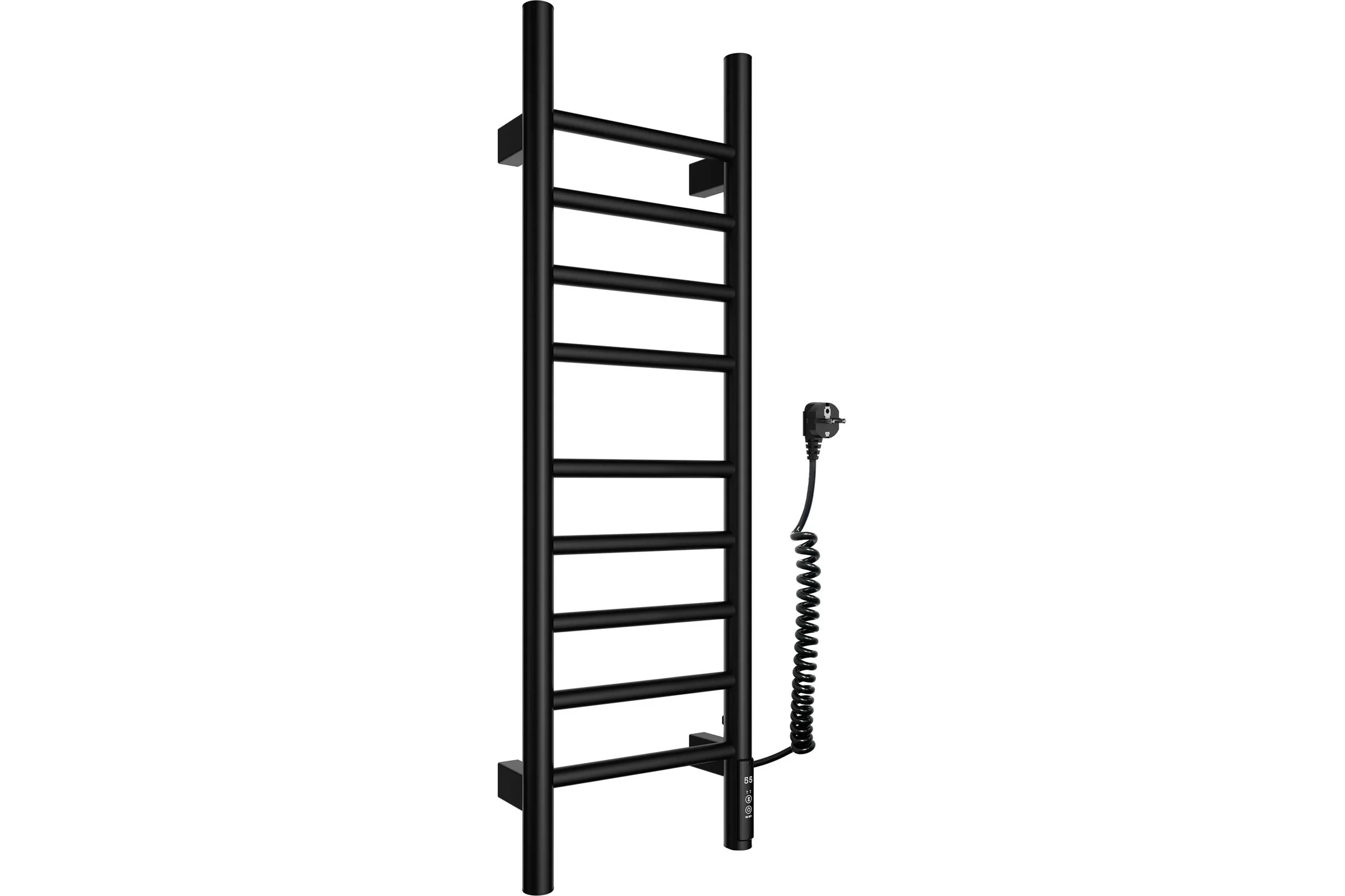 Полотенцесушитель электрический Wonzon & Woghand черный матовый WW-AL4092-MB