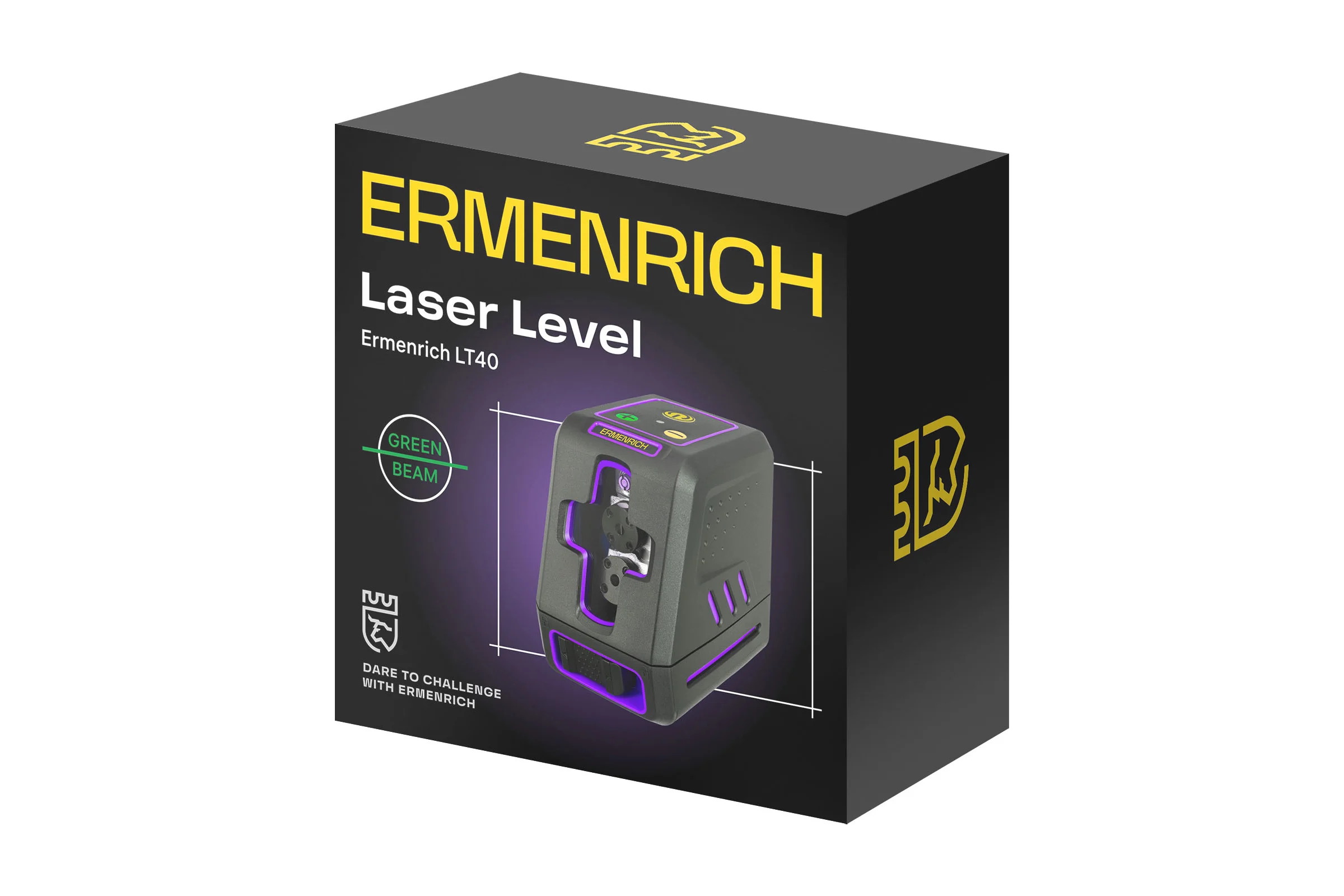 Лазерный уровень Ermenrich (Эрменрих) LT40, фиолетовый 84636