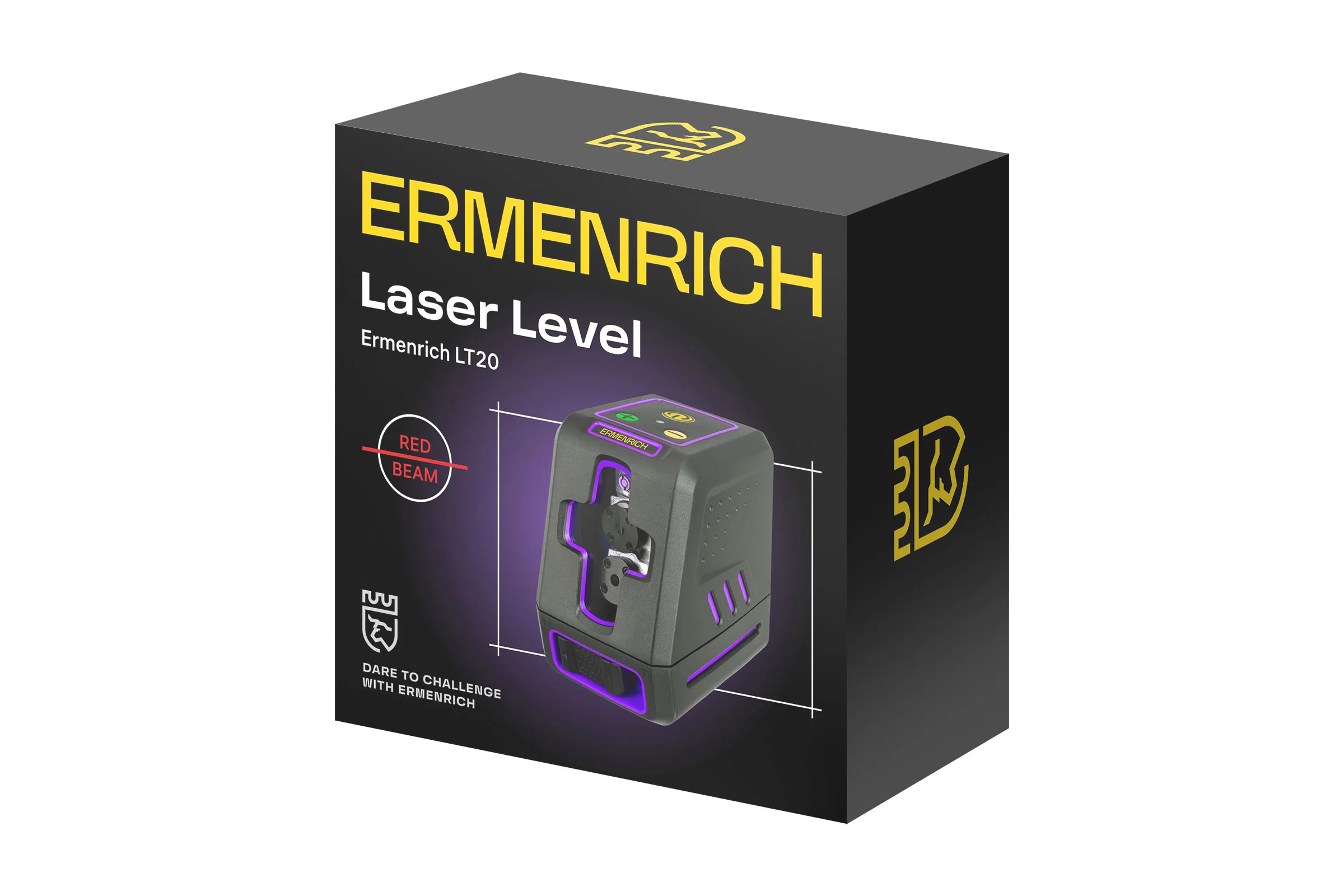 Лазерный уровень Ermenrich (Эрменрих) LT20, фиолетовый 84635