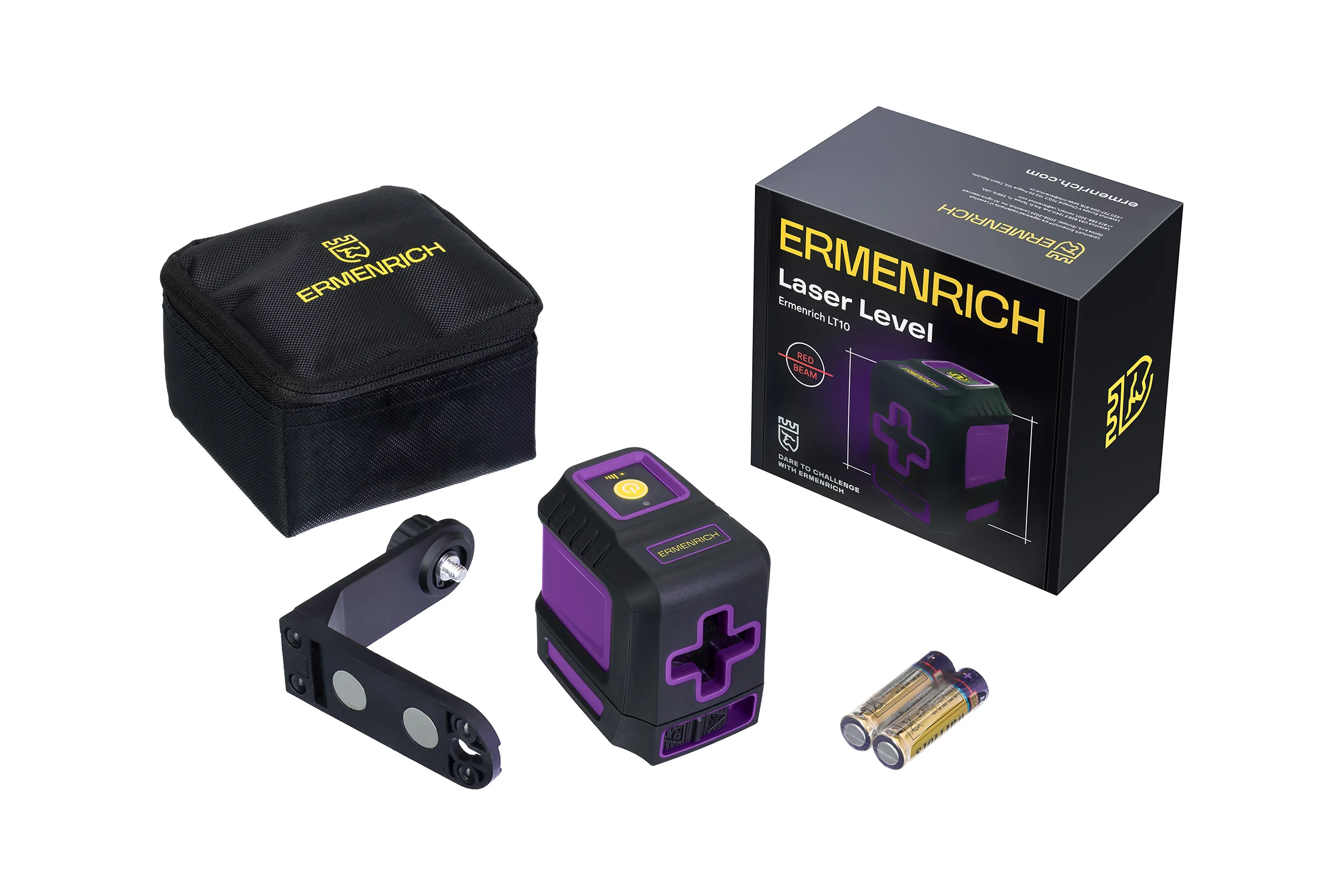 Лазерный уровень Ermenrich (Эрменрих) LT10, фиолетовый 84634