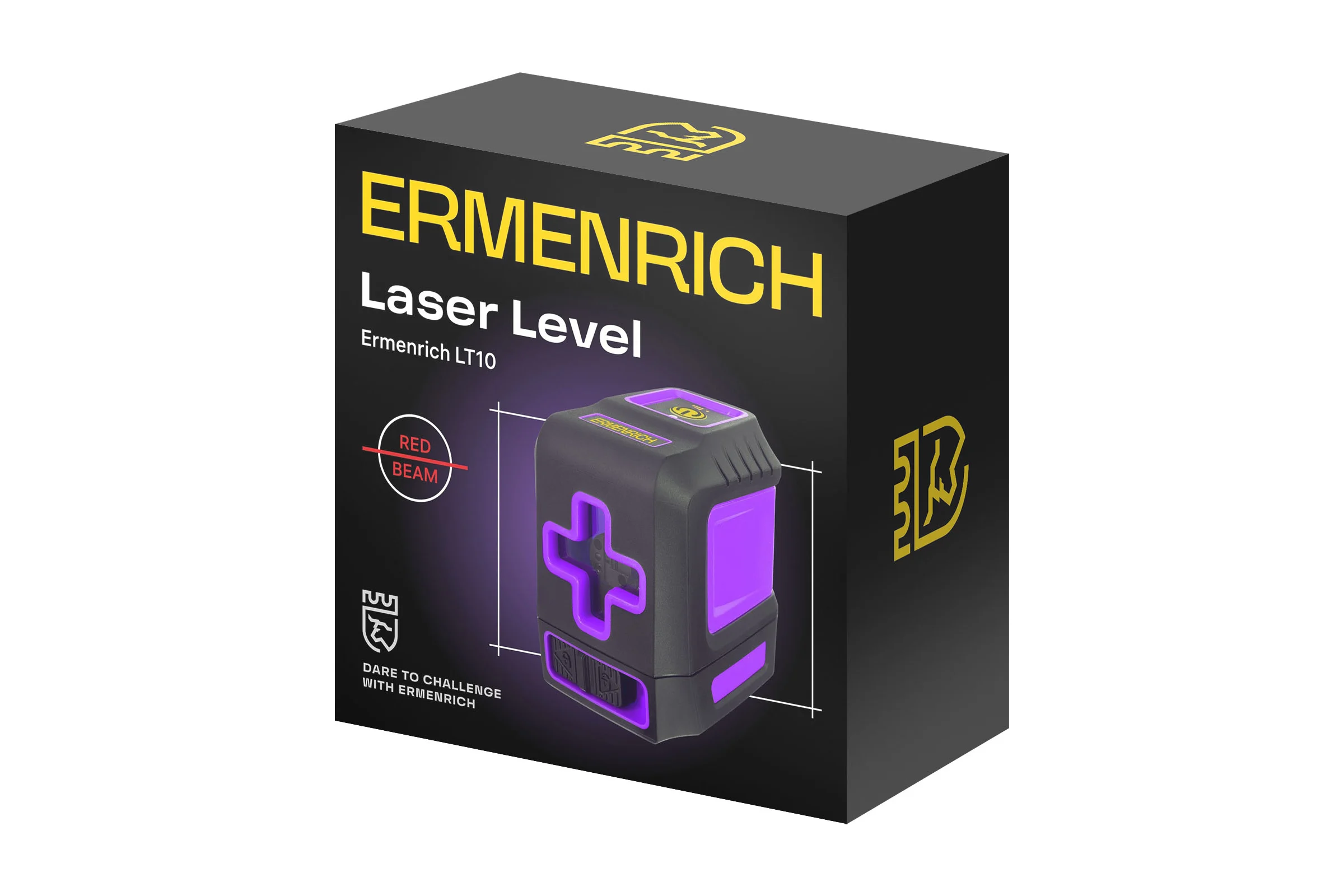 Лазерный уровень Ermenrich (Эрменрих) LT10, фиолетовый 84634