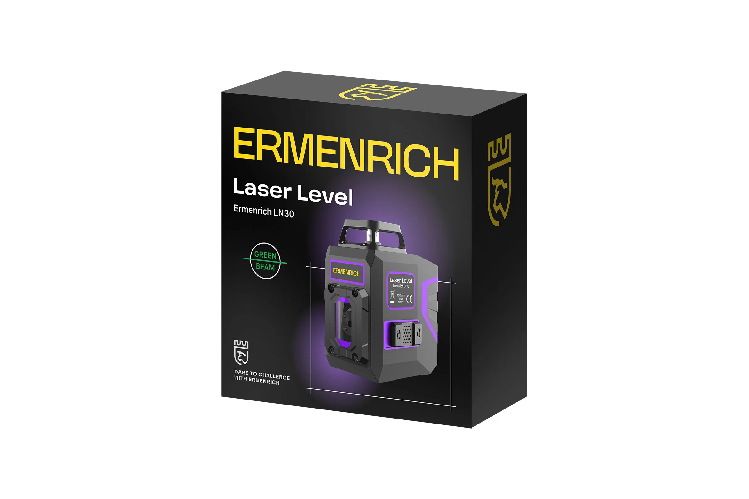 Лазерный уровень Ermenrich (Эрменрих) LN30, фиолетовый 84637