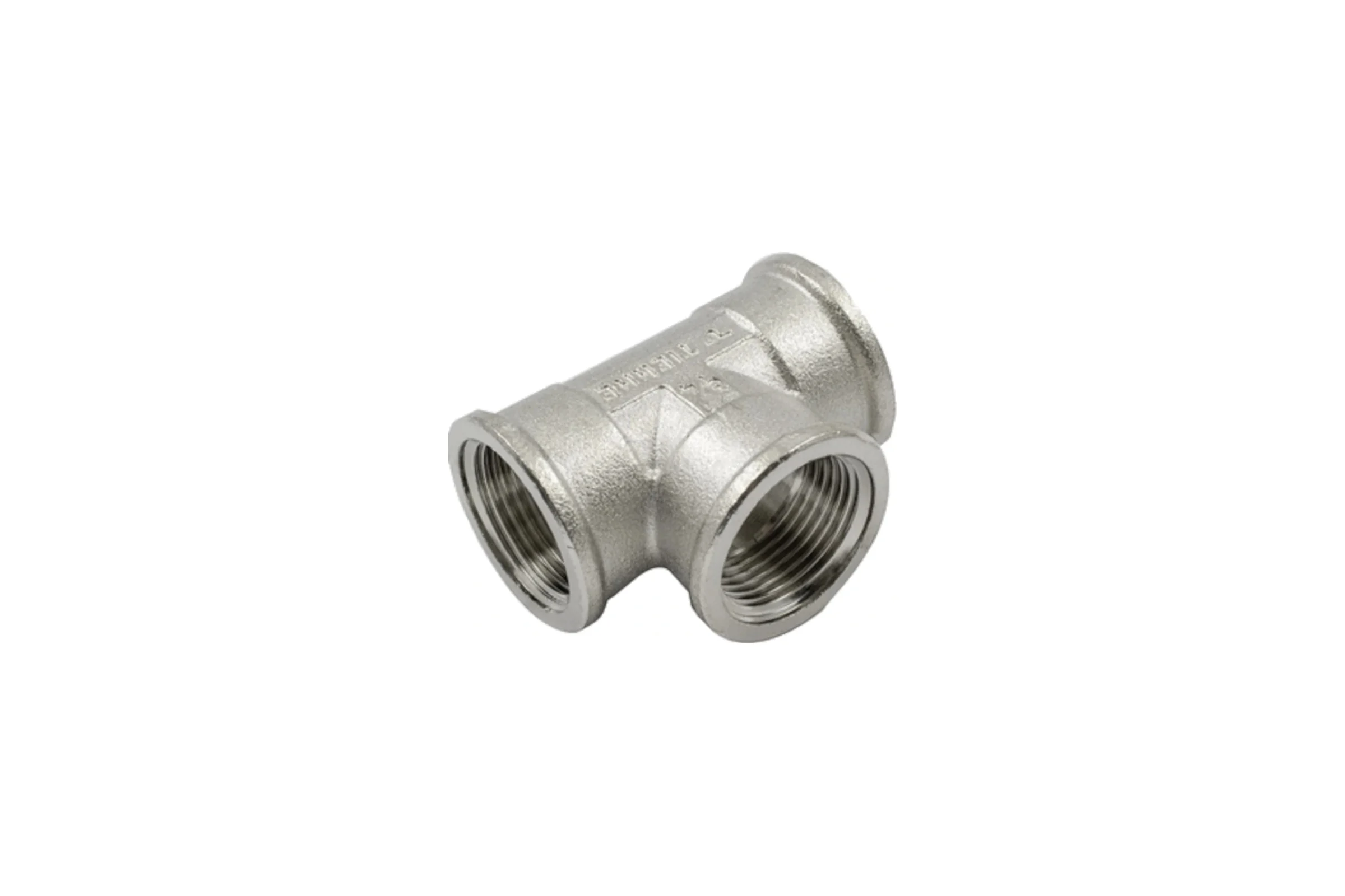 Тройник Tiemme 1570N 1 1/2", никель 1500171