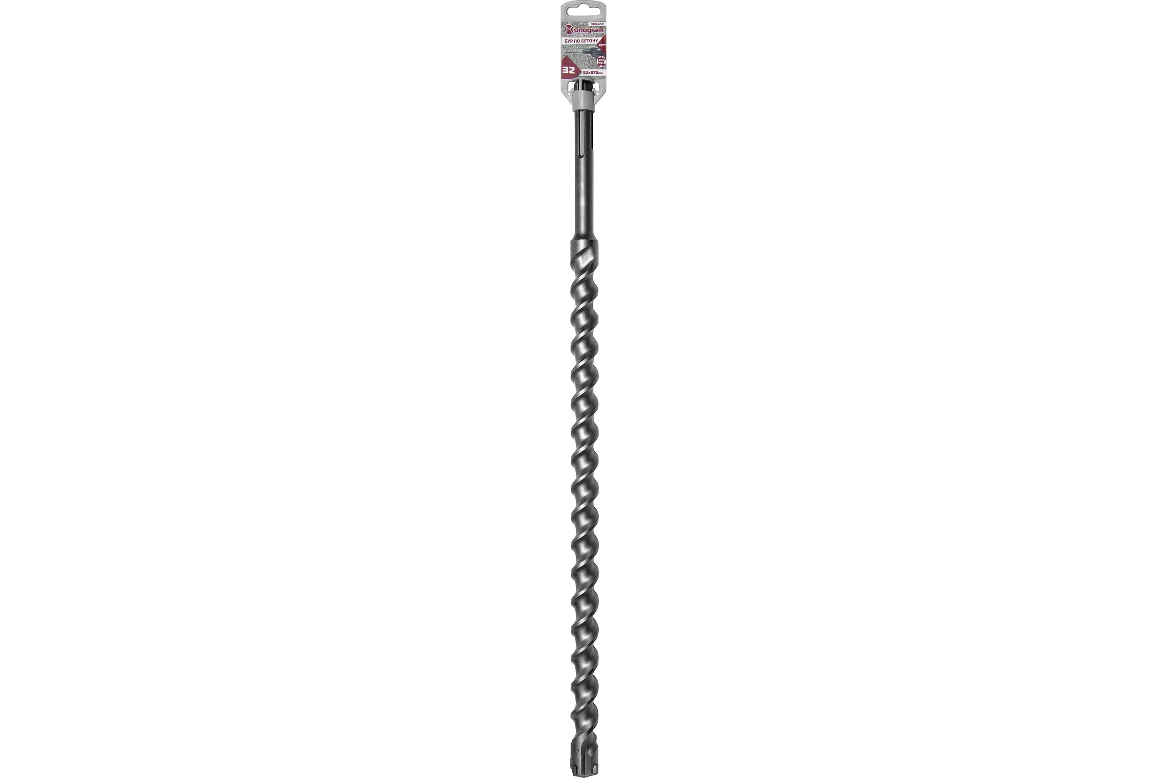 Бур по бетону Special (32x530х670 мм; SDS-max) Monogram 088-659
