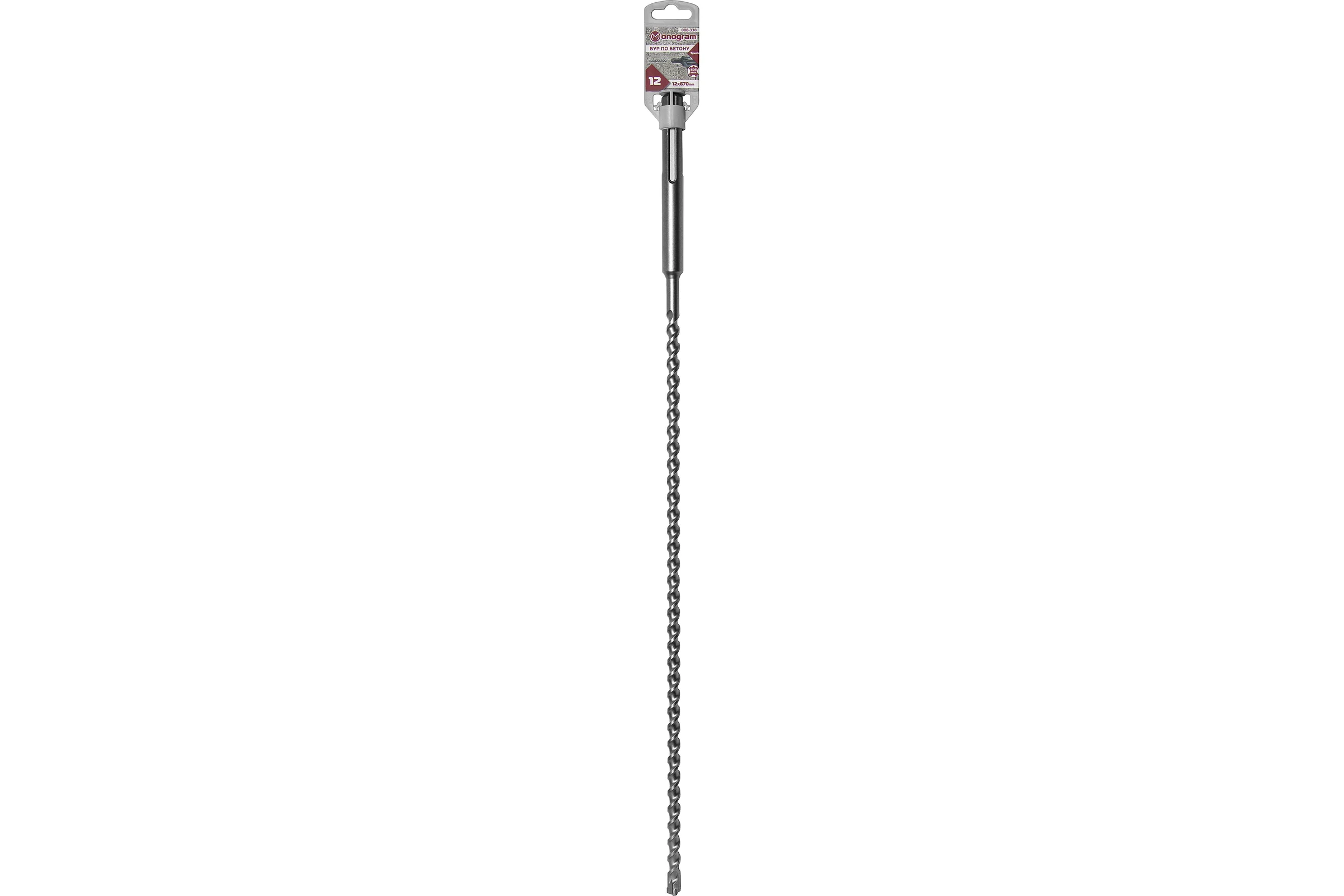 Бур по бетону Special (12x530х670 мм; SDS-max) Monogram 088-338