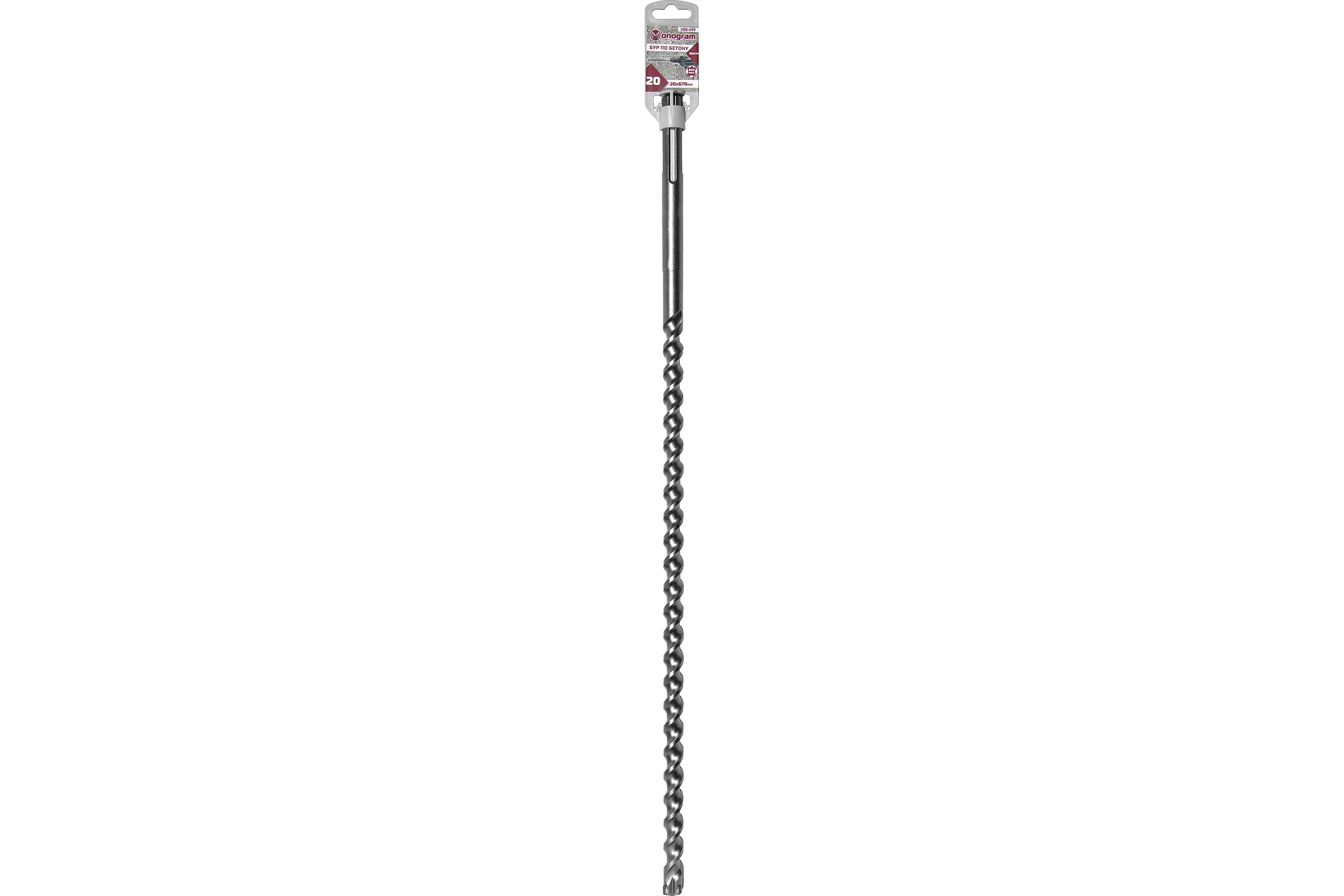 Бур по бетону Special (20x530х670 мм; SDS-max) Monogram 088-499