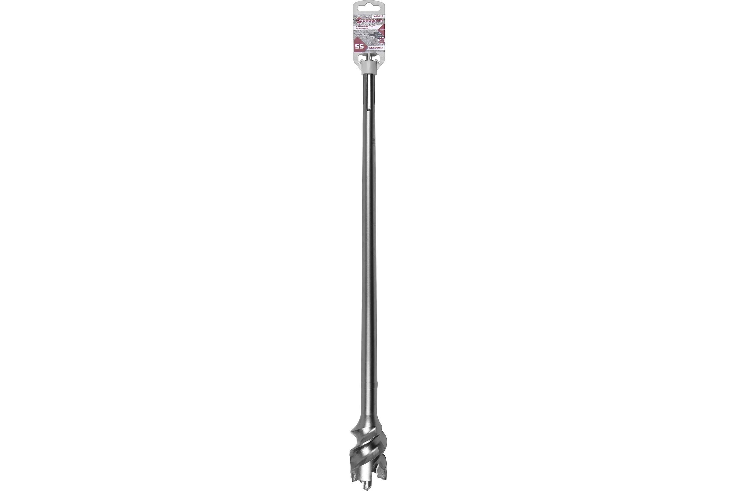Бур проломной по бетону Special (55x460х600 мм; SDS-max) Monogram 088-796