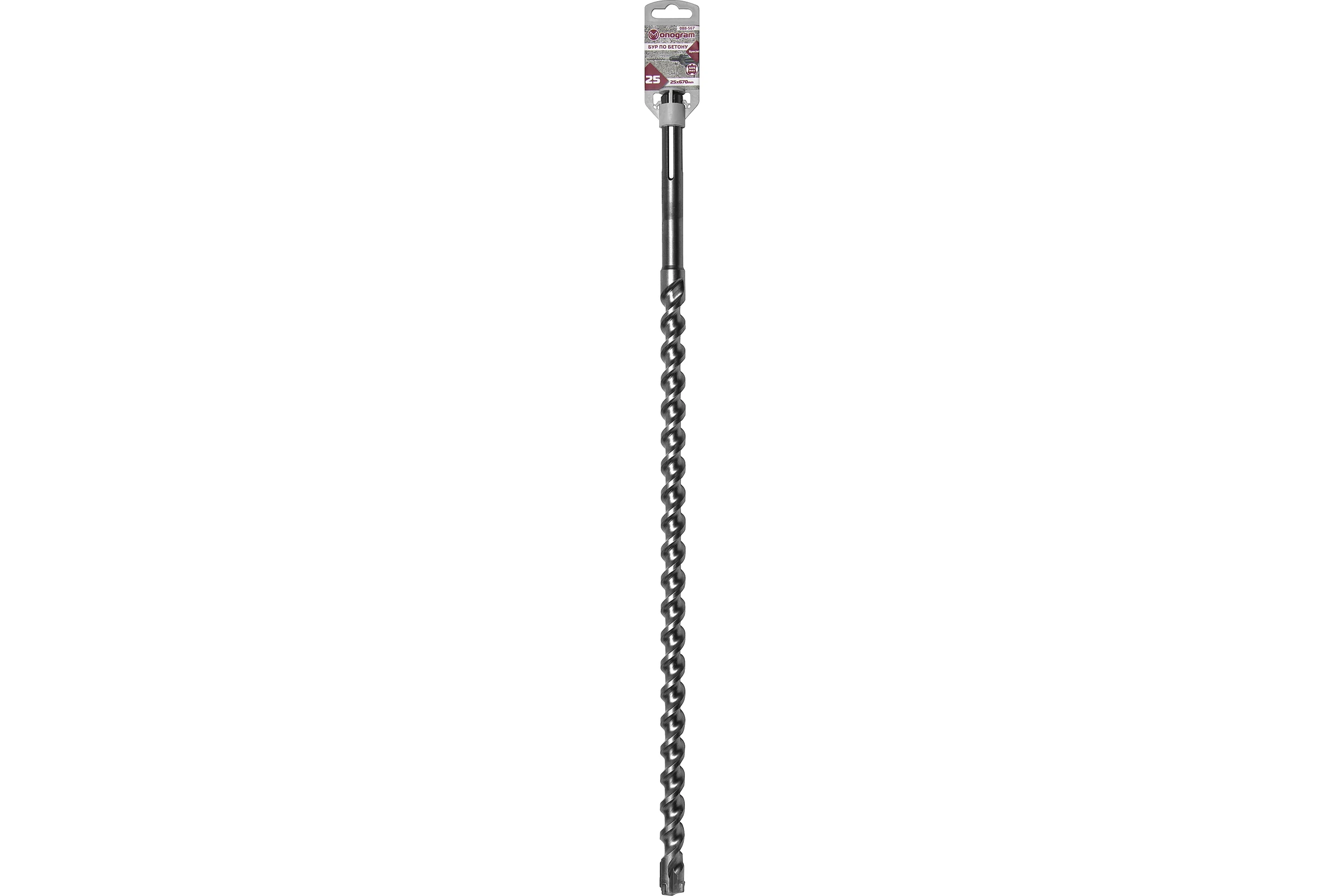Бур по бетону Special (25x530х670 мм; SDS-max) Monogram 088-567