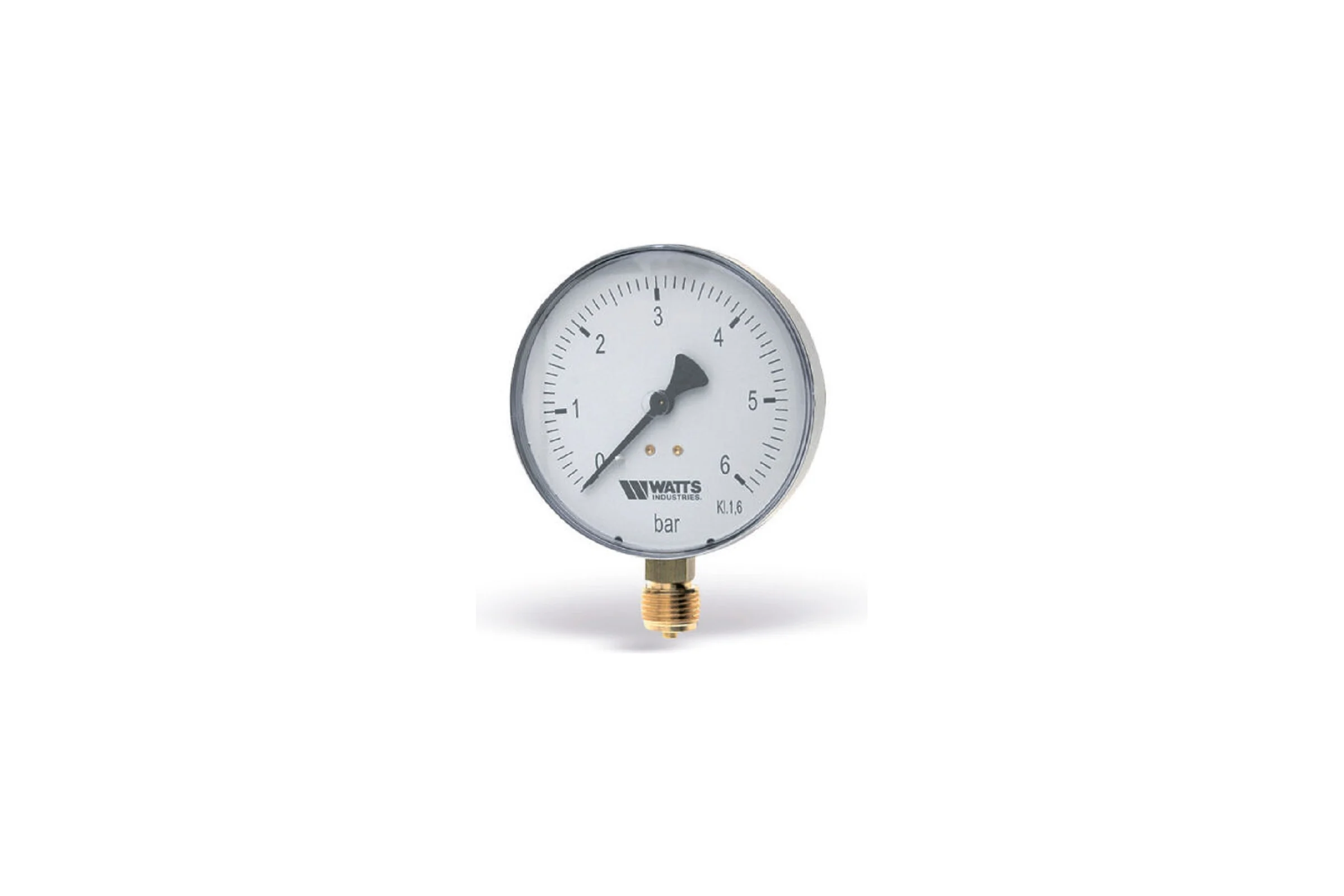 Манометр вертикальный Watts100-1/2- 4bar F+R250 MRS 10008076