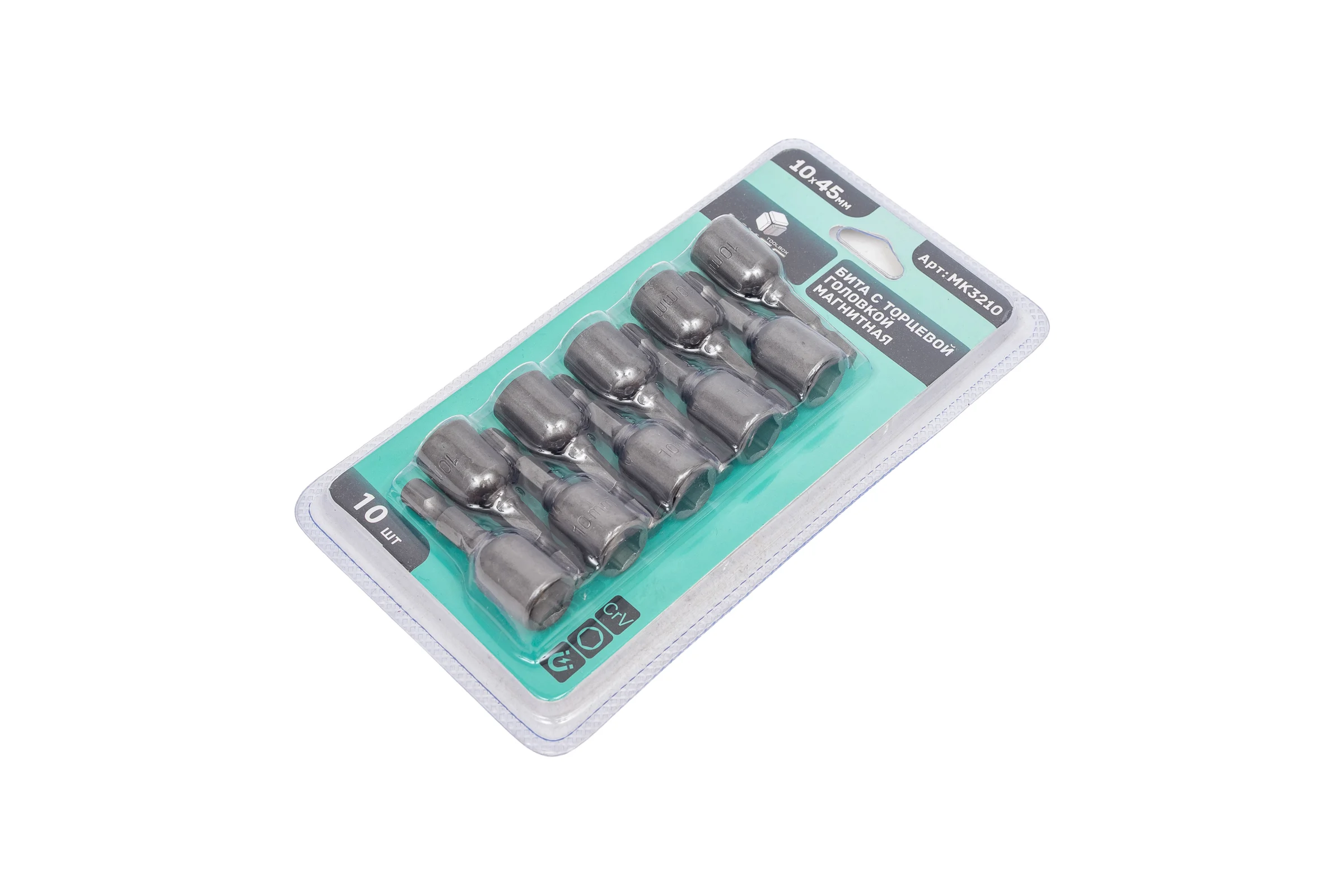 Головка магнитная MKSS Toolbox 10x45 мм (10 шт) MK3210